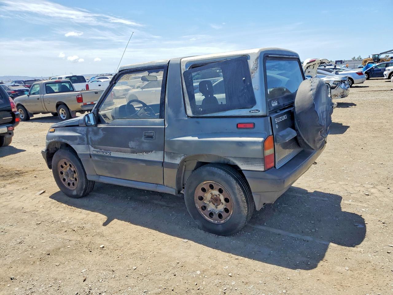 1989 Suzuki Sidekick Gray vin: JS3TA01C5K4112583