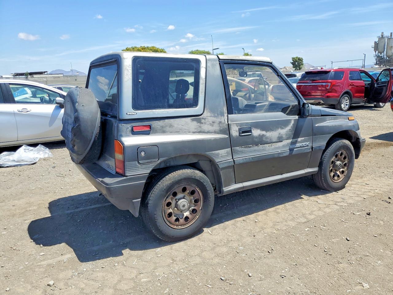1989 Suzuki Sidekick Gray vin: JS3TA01C5K4112583