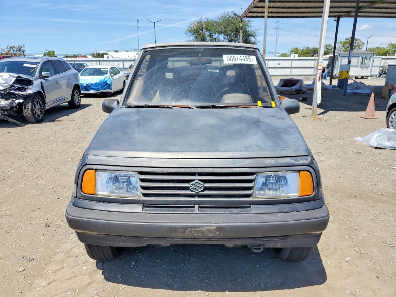 1989 Suzuki Sidekick Gray vin: JS3TA01C5K4112583