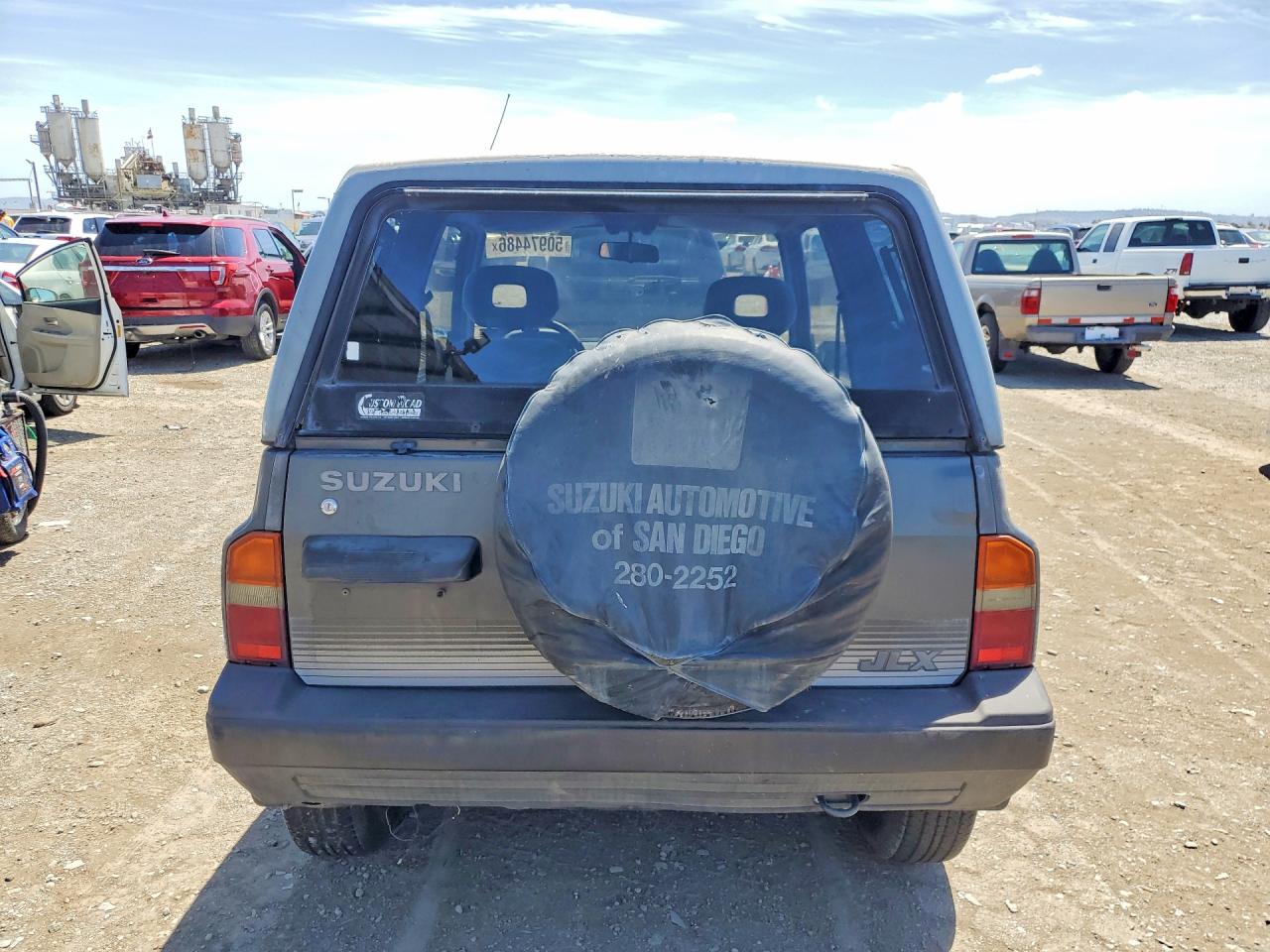 1989 Suzuki Sidekick Gray vin: JS3TA01C5K4112583
