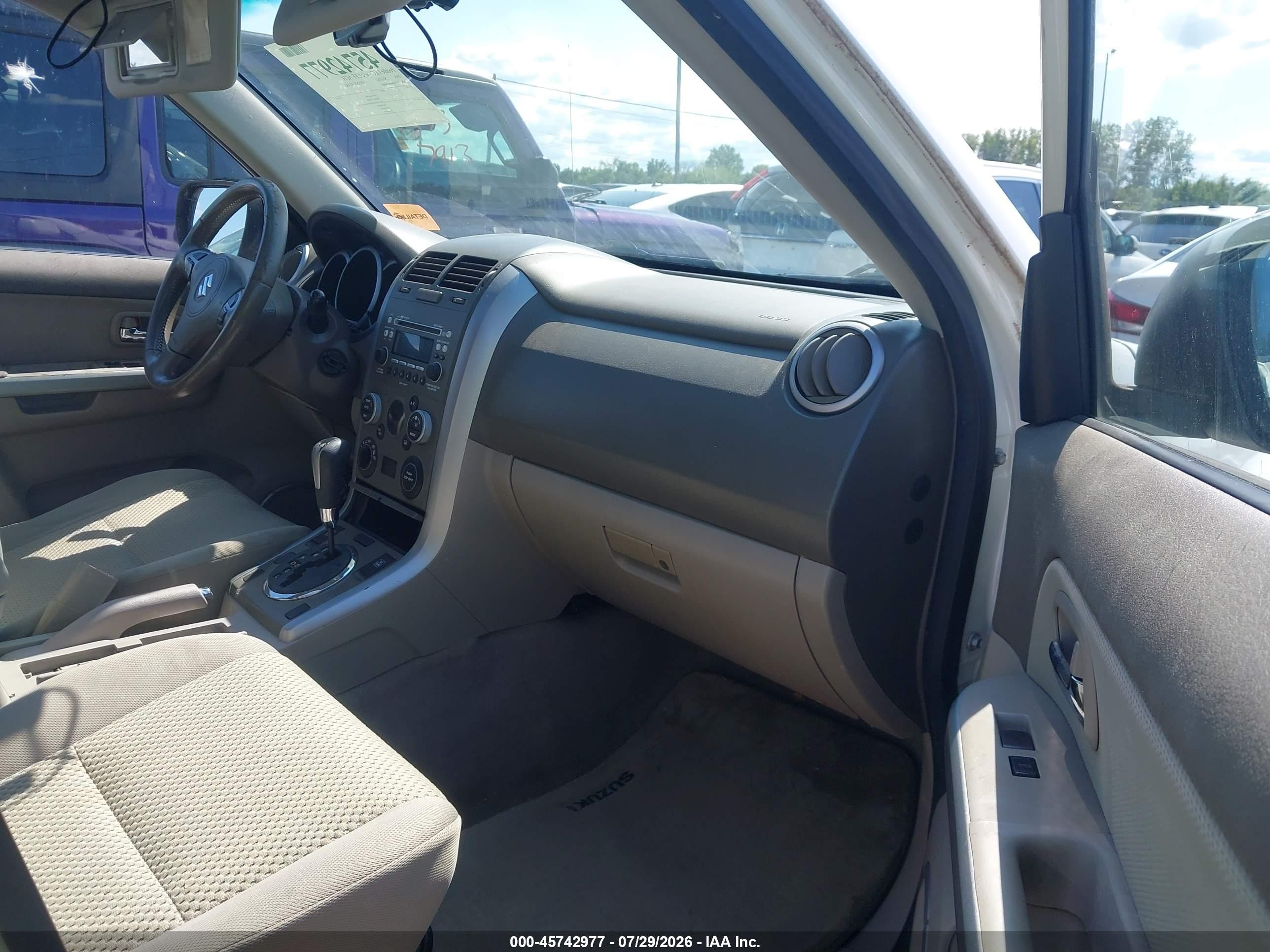 2009 Suzuki Grand Vitara Xsport White vin: JS3TD044694100688