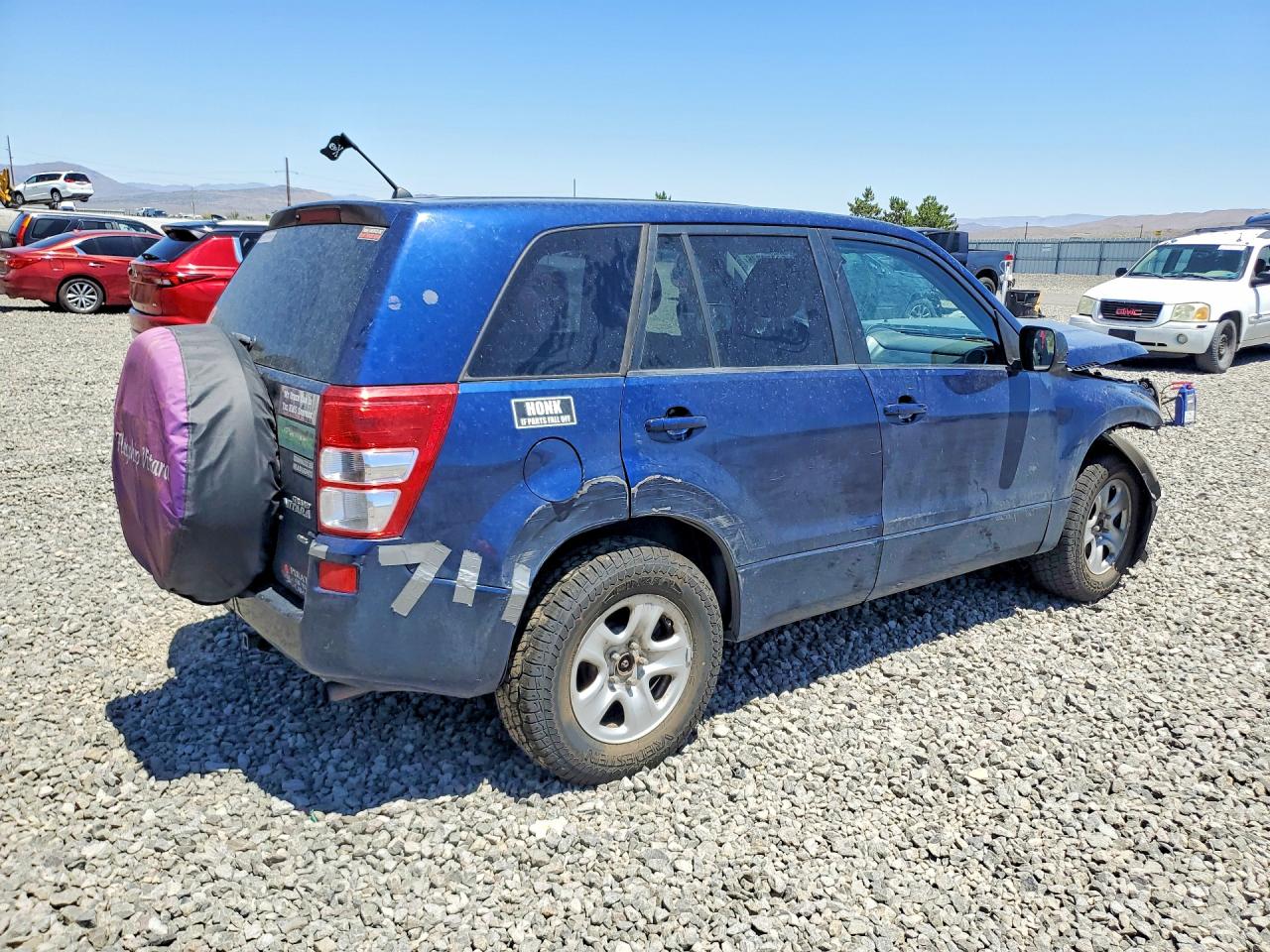 2011 Suzuki Grand Vitara Premium Blue vin: JS3TD0D20B4102098