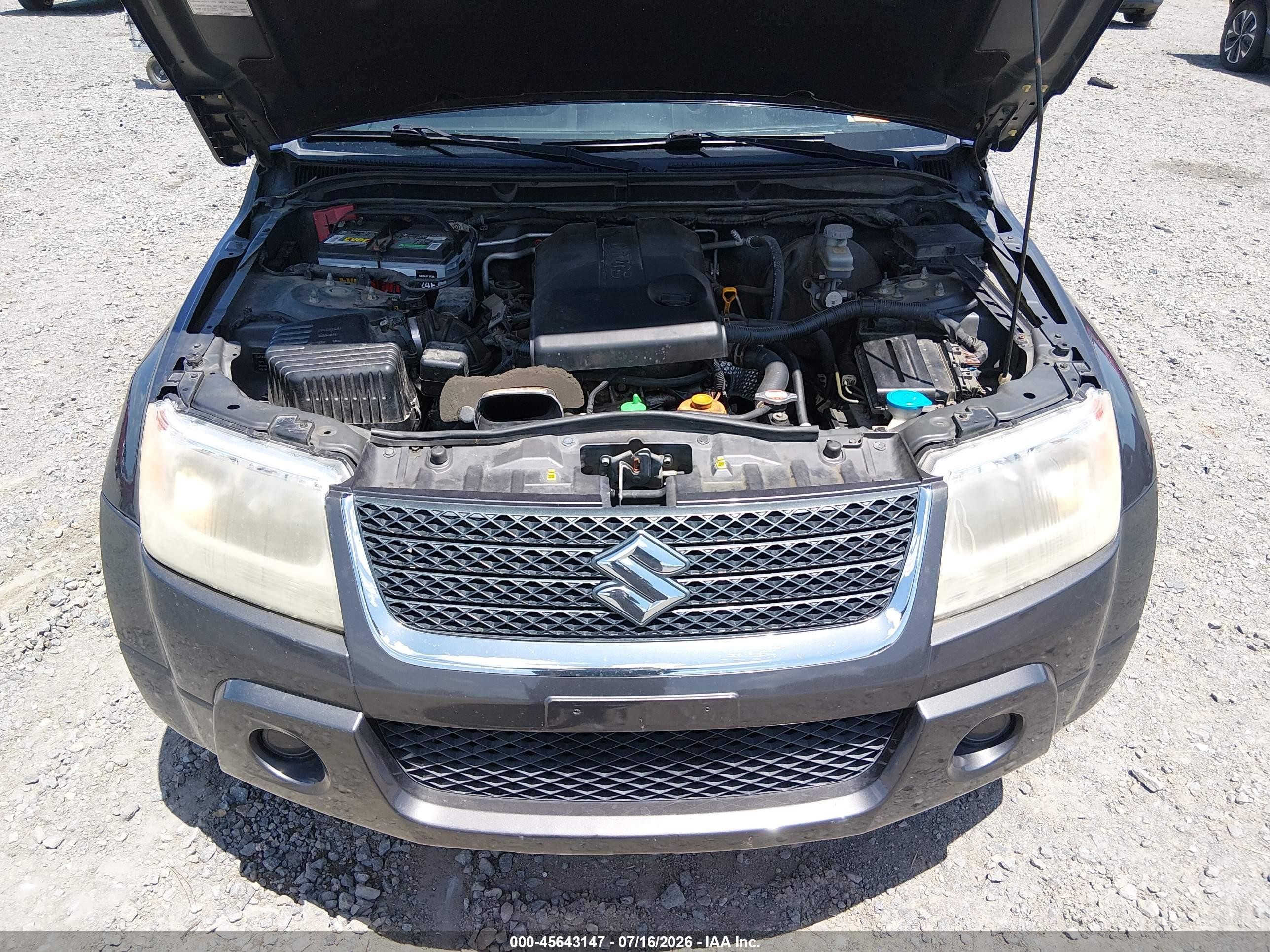 2012 Suzuki Grand Vitara Premium Gray vin: JS3TD0D20C4100403