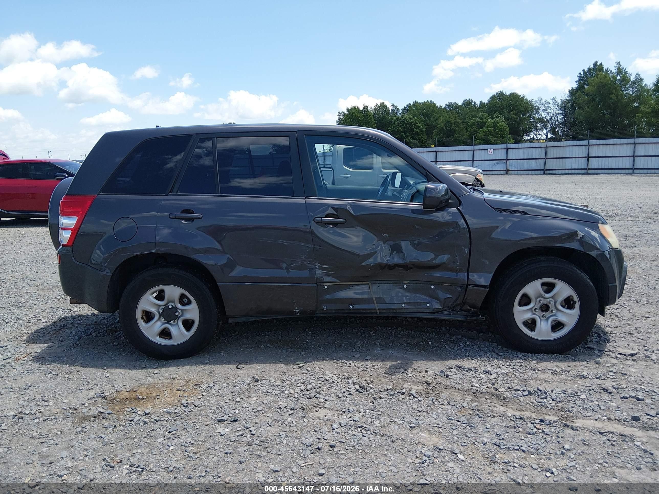 2012 Suzuki Grand Vitara Premium Gray vin: JS3TD0D20C4100403