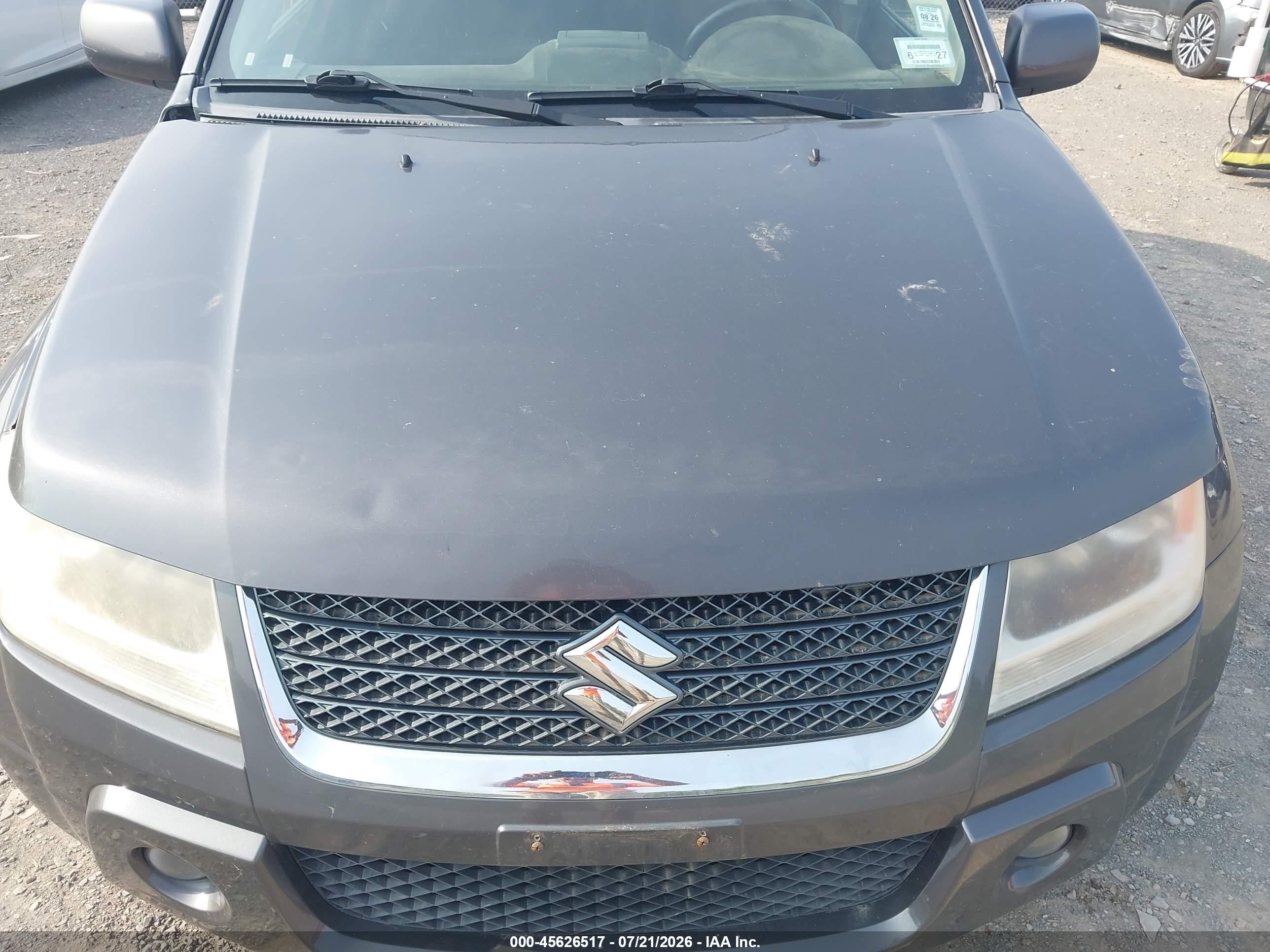 2011 Suzuki Grand Vitara Premium/premium W/alloy Wheels Gray vin: JS3TD0D22B4100403