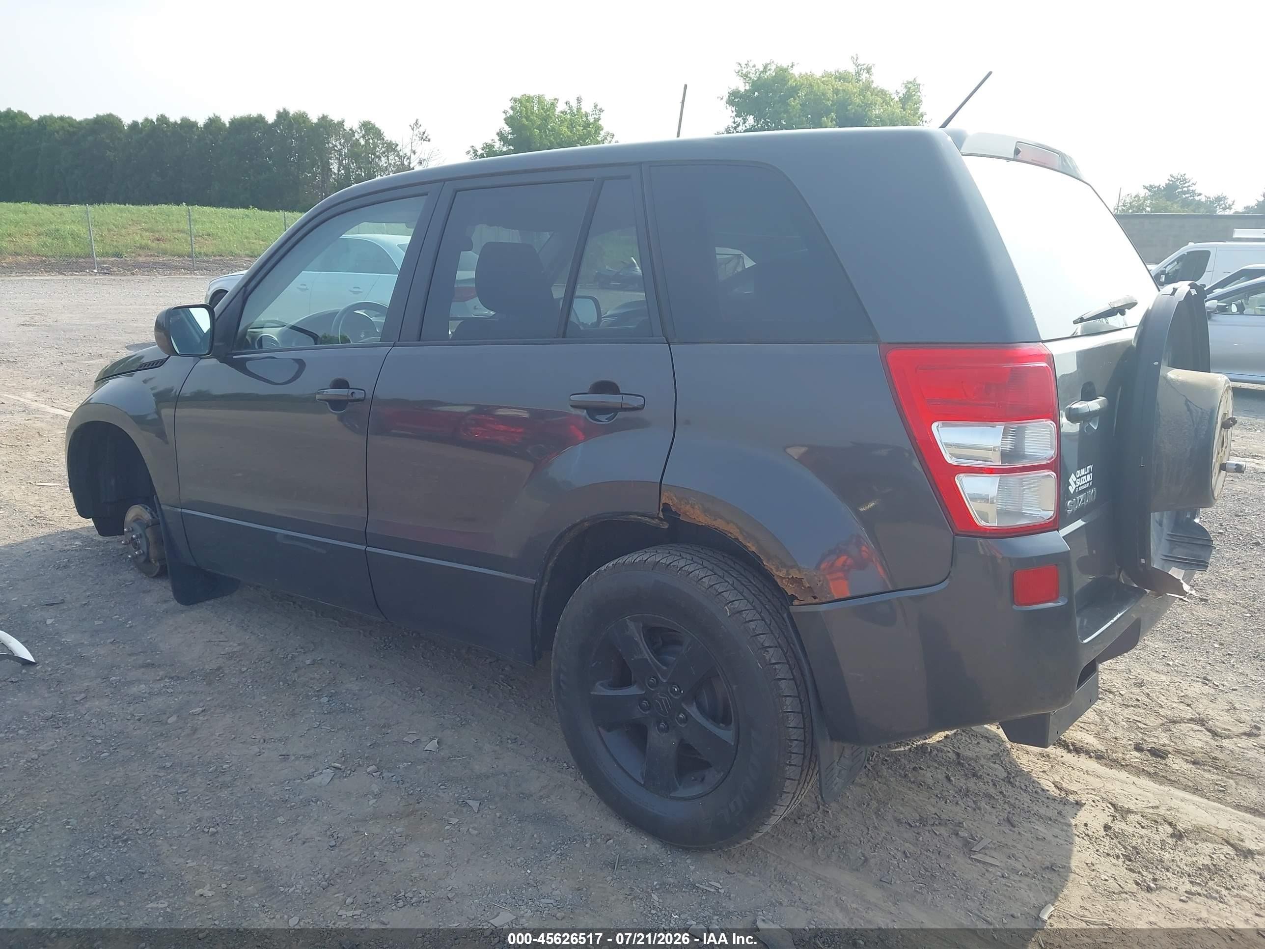 2011 Suzuki Grand Vitara Premium/premium W/alloy Wheels Gray vin: JS3TD0D22B4100403