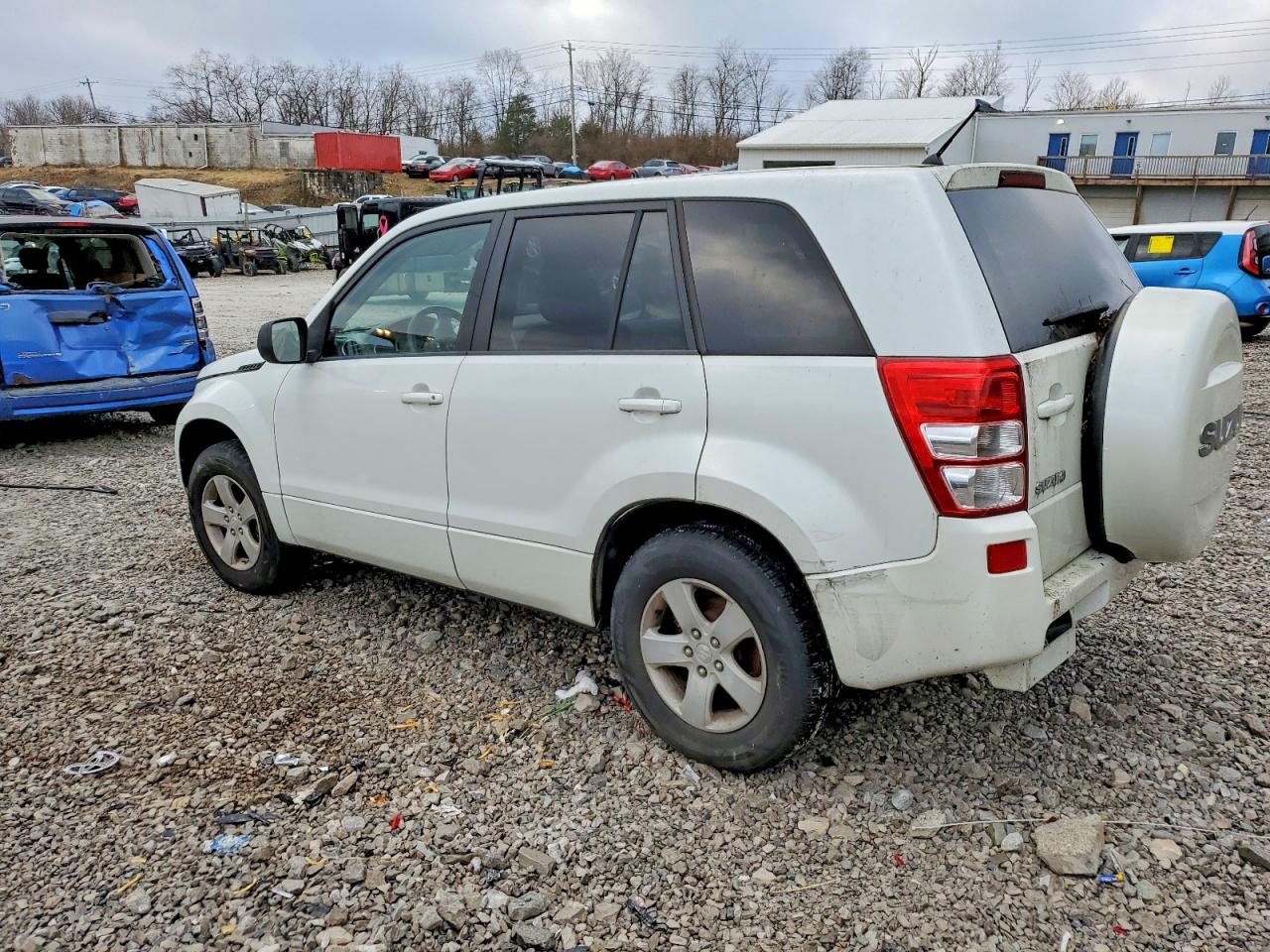 2011 Suzuki Grand Vitara White vin: JS3TD0D23B4100541