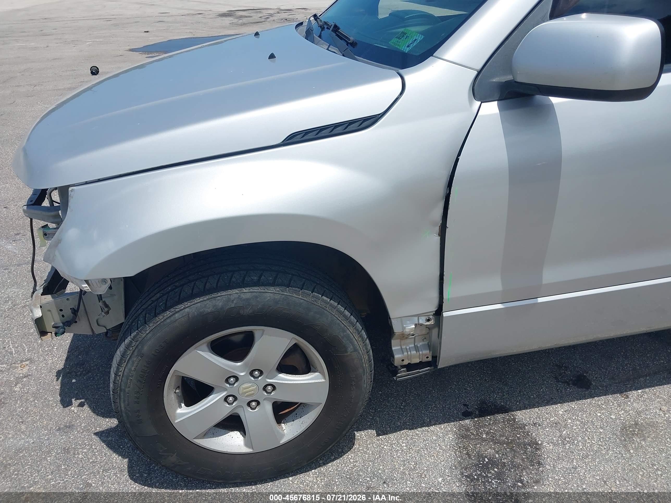 2011 Suzuki Grand Vitara Premium/premium W/alloy Wheels Silver vin: JS3TD0D28B4100924