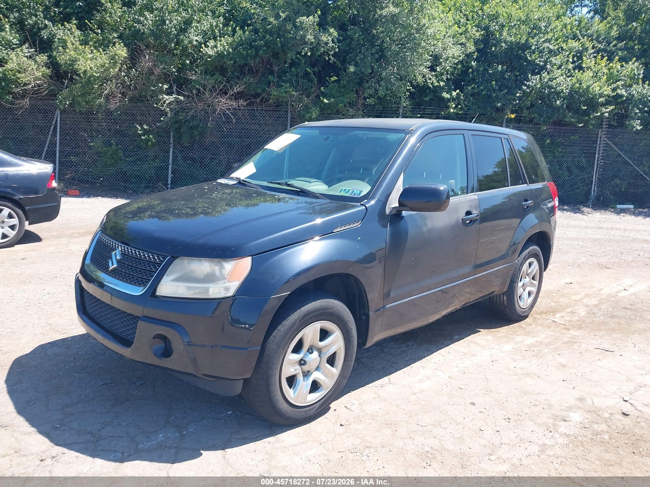 2010 Suzuki Grand Vitara Premium Black vin: JS3TD0D29A4100980