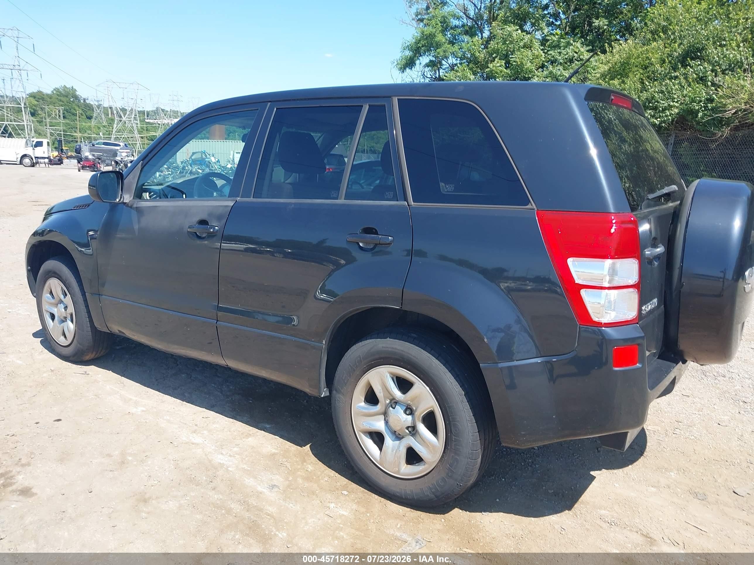 2010 Suzuki Grand Vitara Premium Black vin: JS3TD0D29A4100980