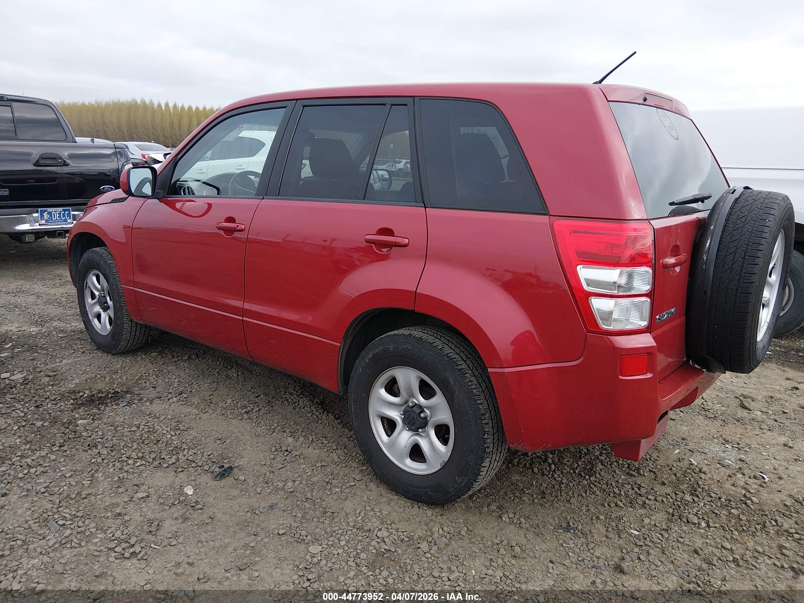 2012 Suzuki Grand Vitara Premium Red vin: JS3TD0D29C4100920