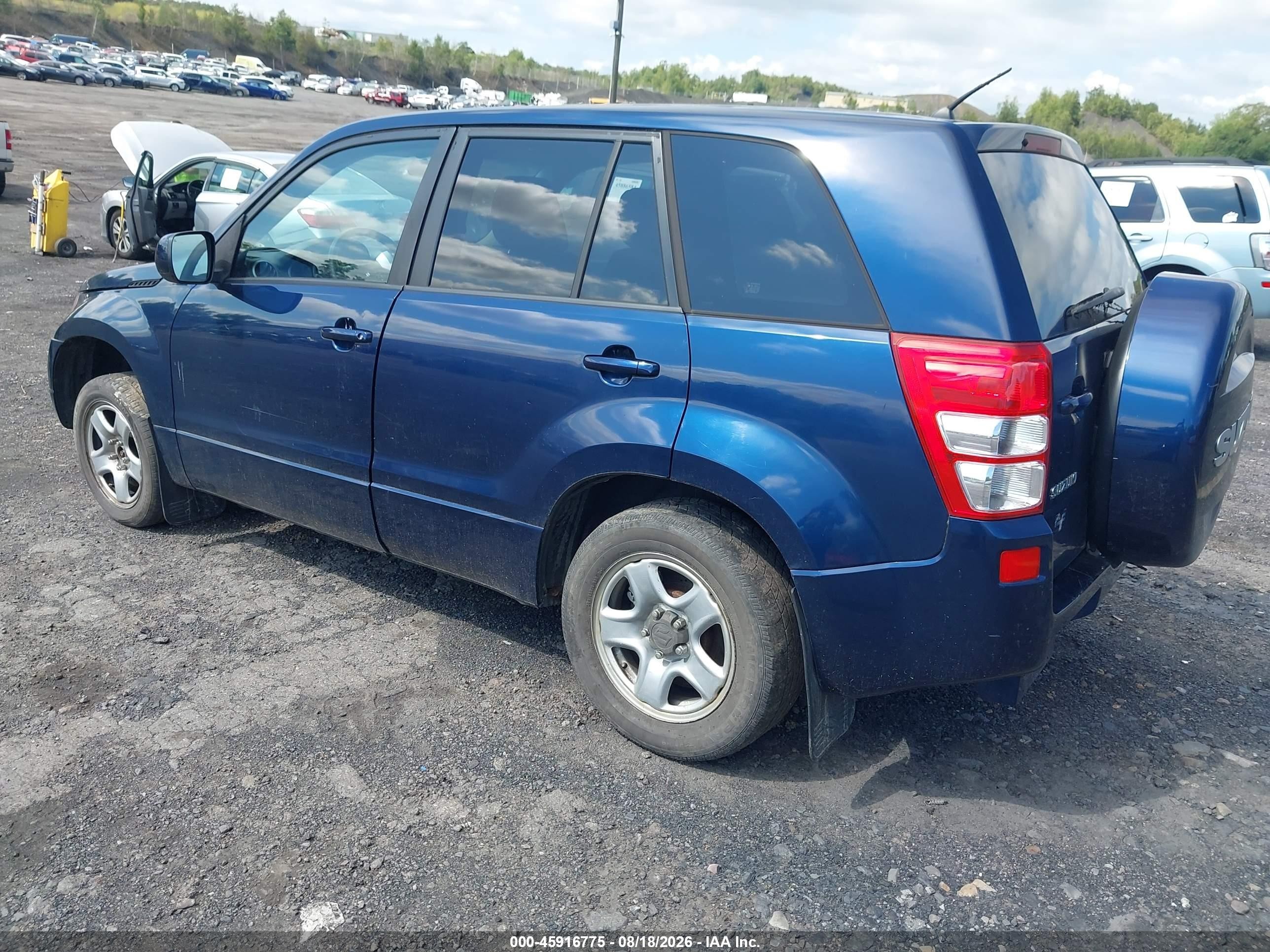 2011 Suzuki Grand Vitara Premium/premium W/alloy Wheels Blue vin: JS3TD0D2XB4100018
