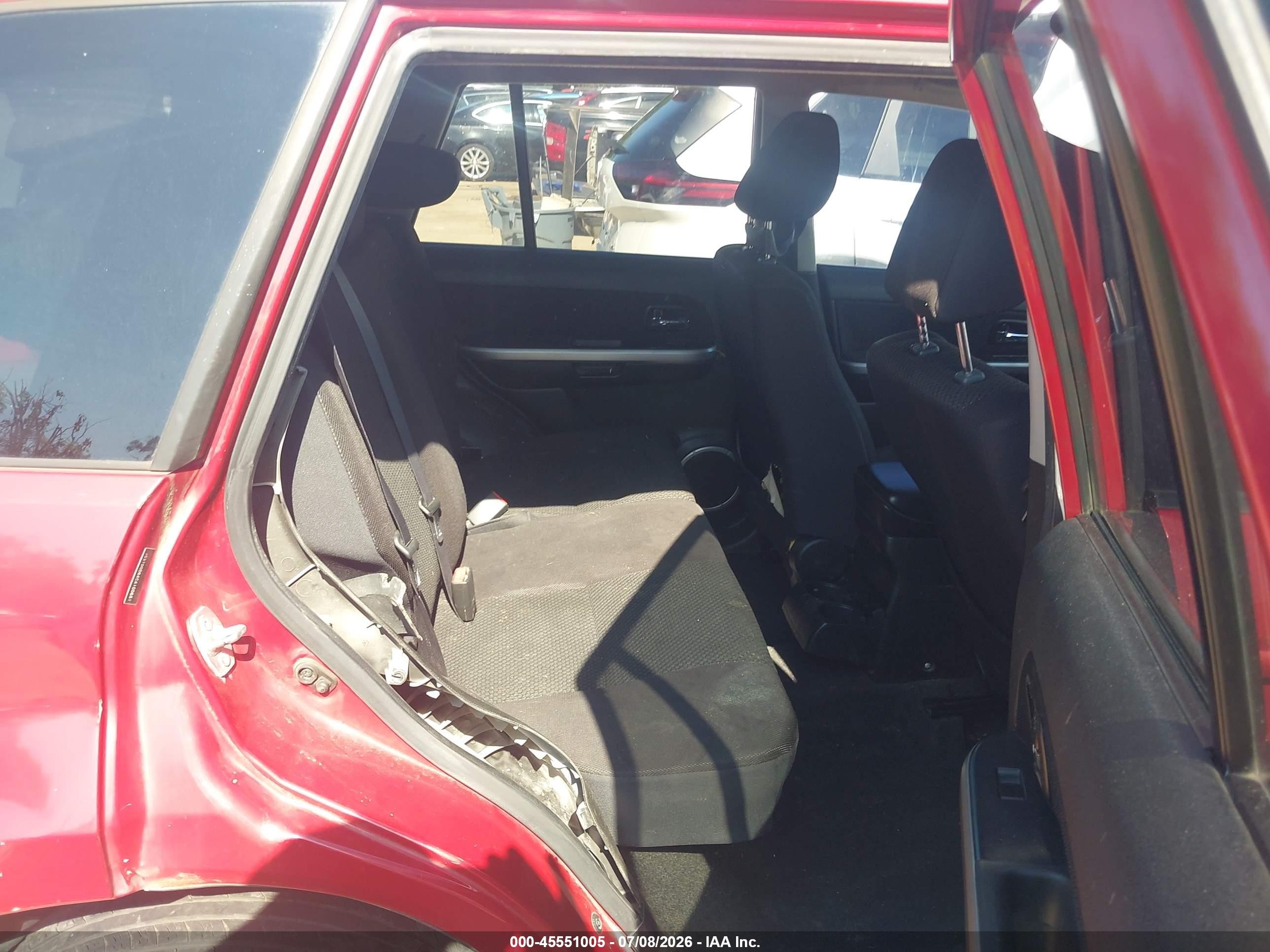 2012 Suzuki Grand Vitara Premium Red vin: JS3TD0D64C4100651