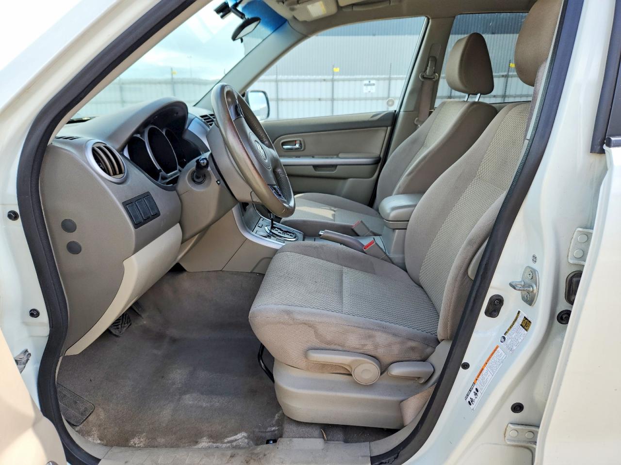 2012 Suzuki Grand Vitara Premium White vin: JS3TD0D6XC4100315