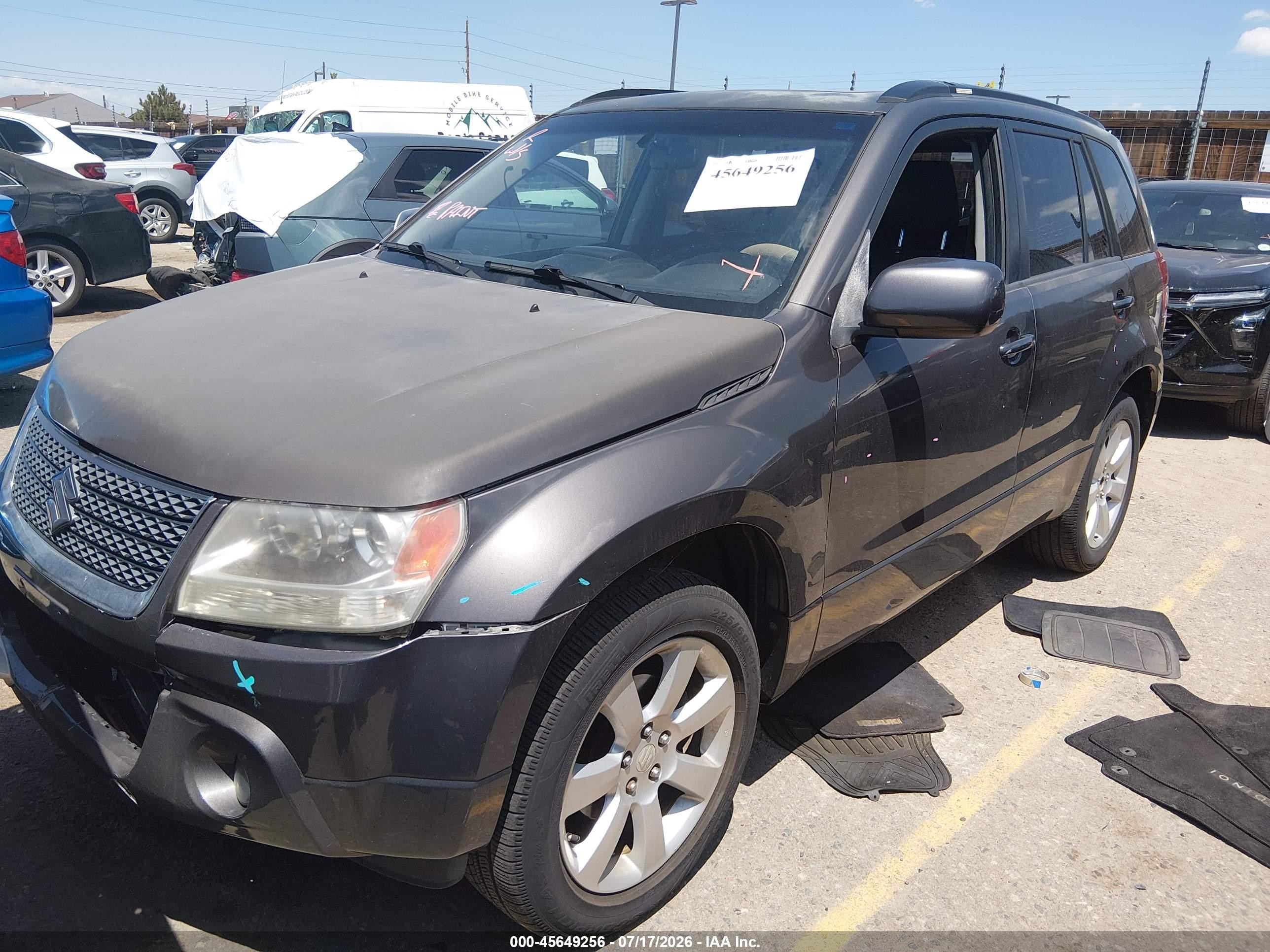 2012 Suzuki Grand Vitara Limited Gray vin: JS3TD0D71C4101149