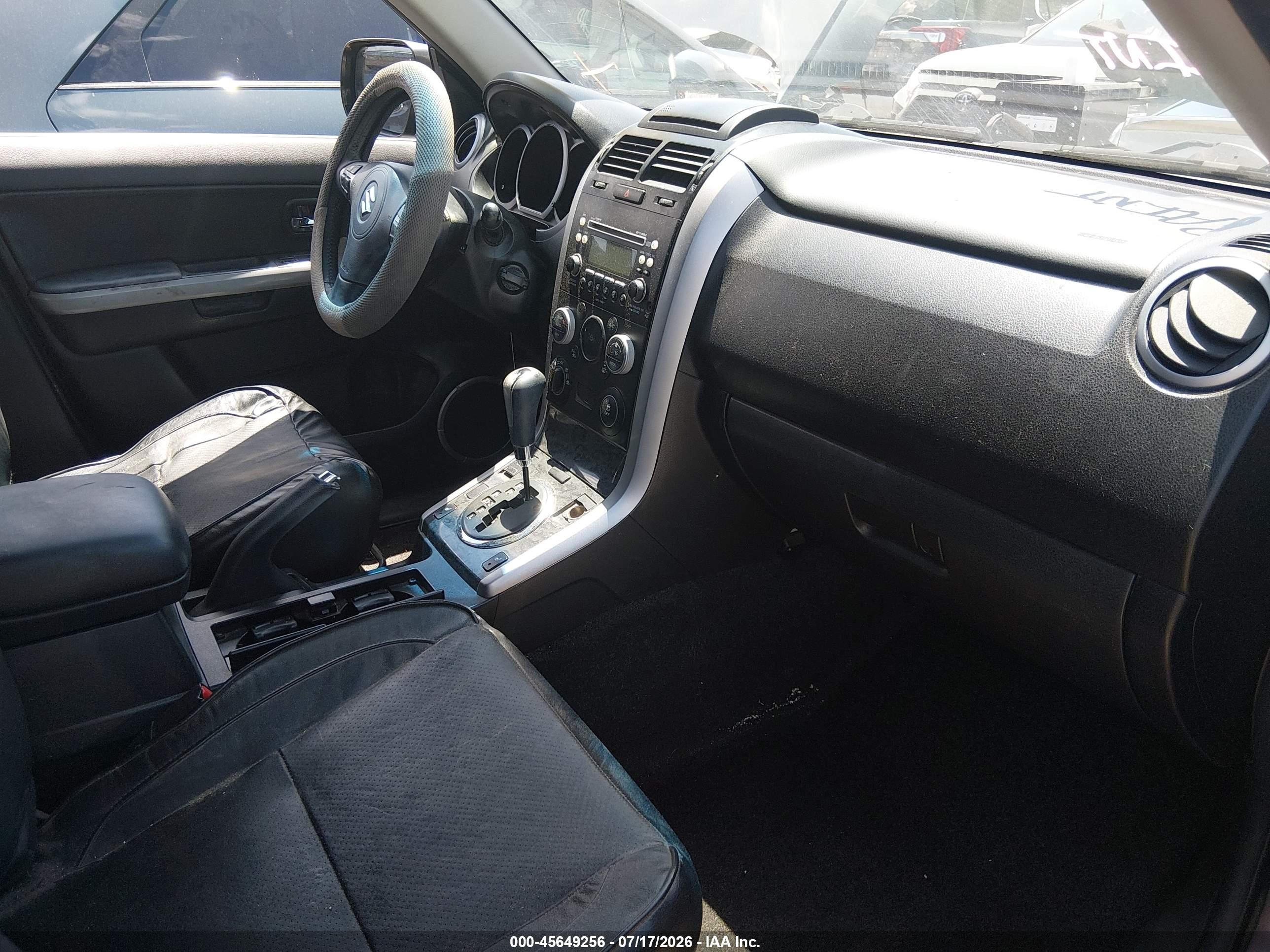 2012 Suzuki Grand Vitara Limited Gray vin: JS3TD0D71C4101149