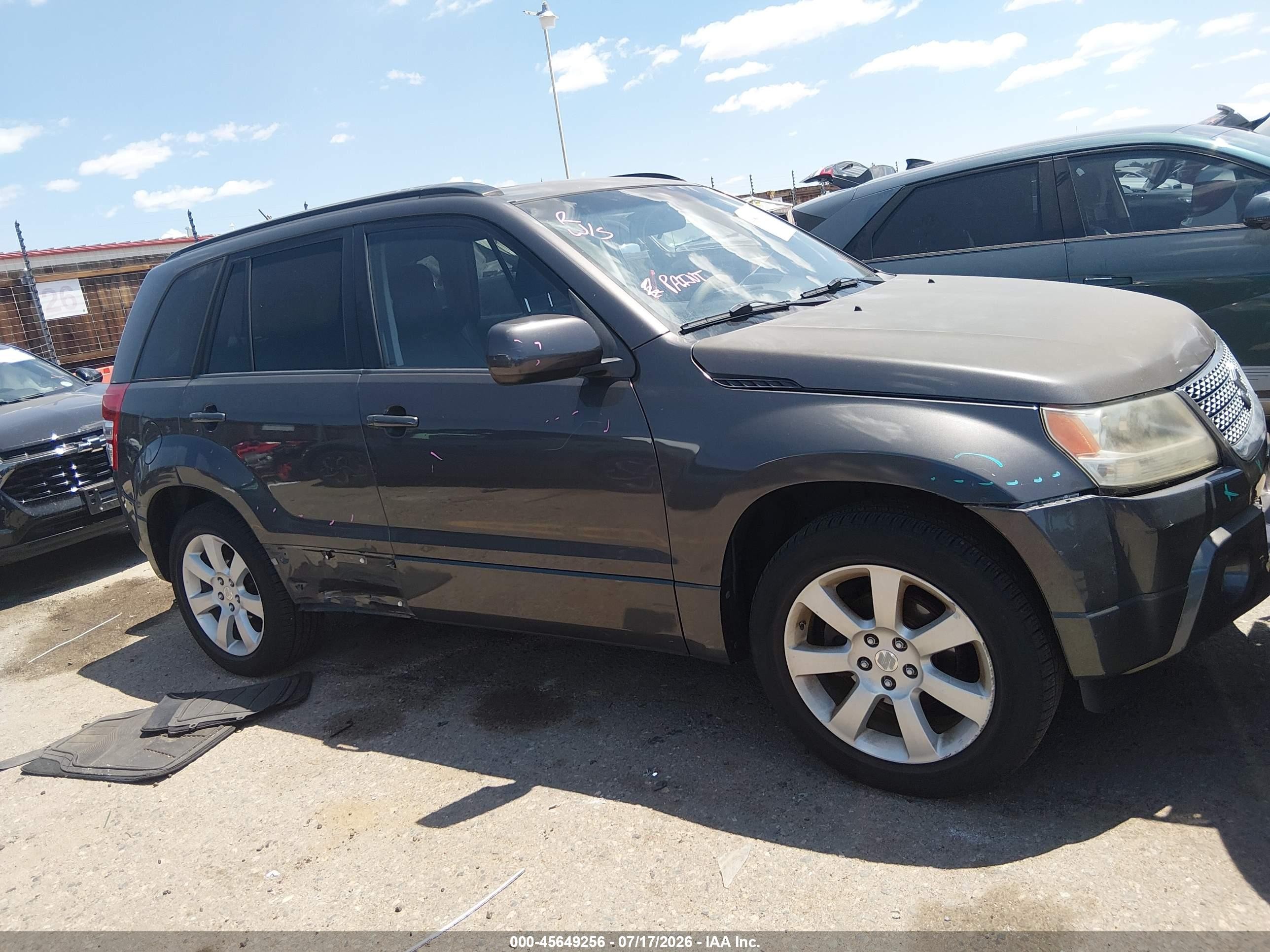 2012 Suzuki Grand Vitara Limited Gray vin: JS3TD0D71C4101149