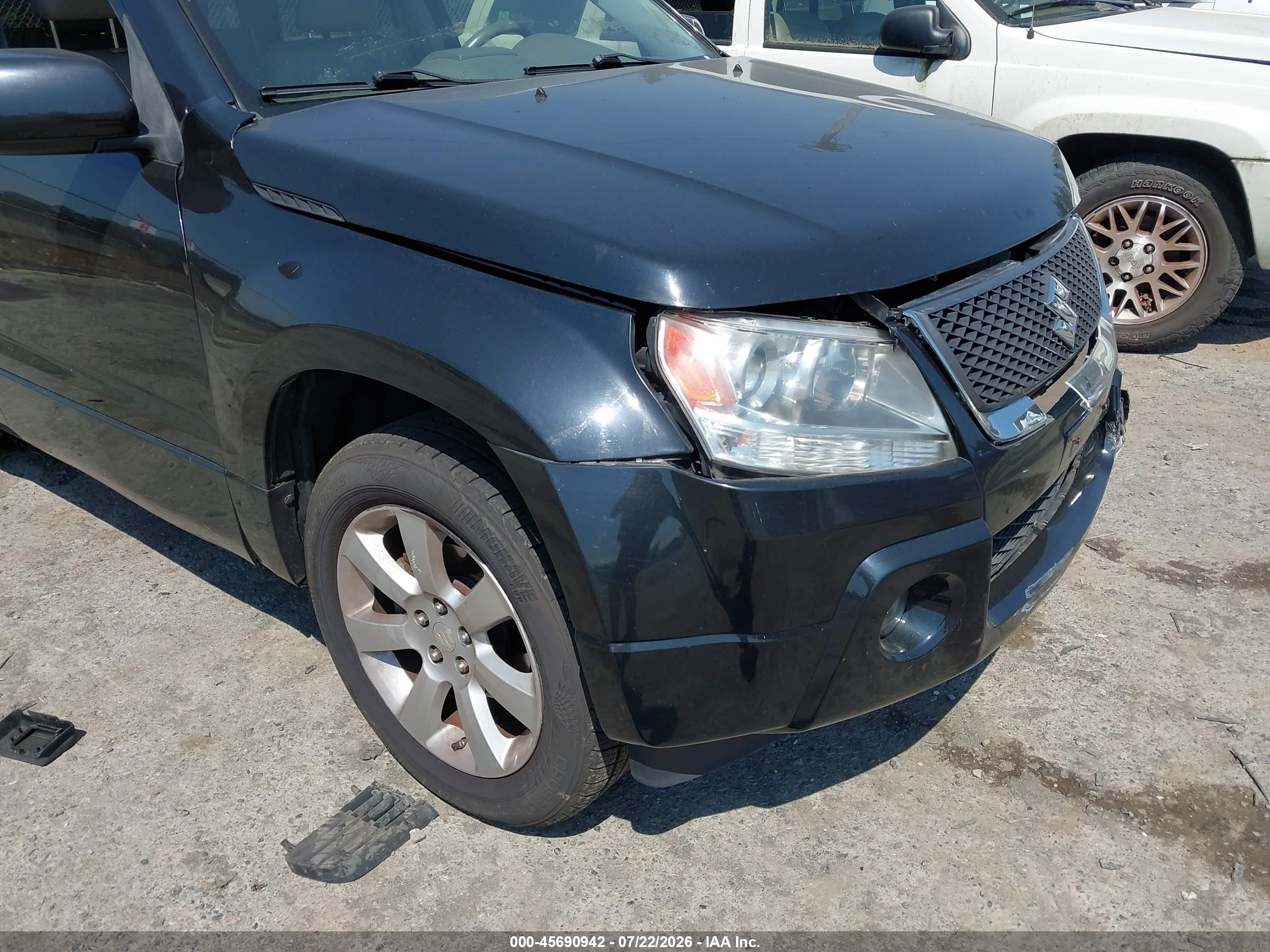 2012 Suzuki Grand Vitara Limited Black vin: JS3TD0D74C4101212