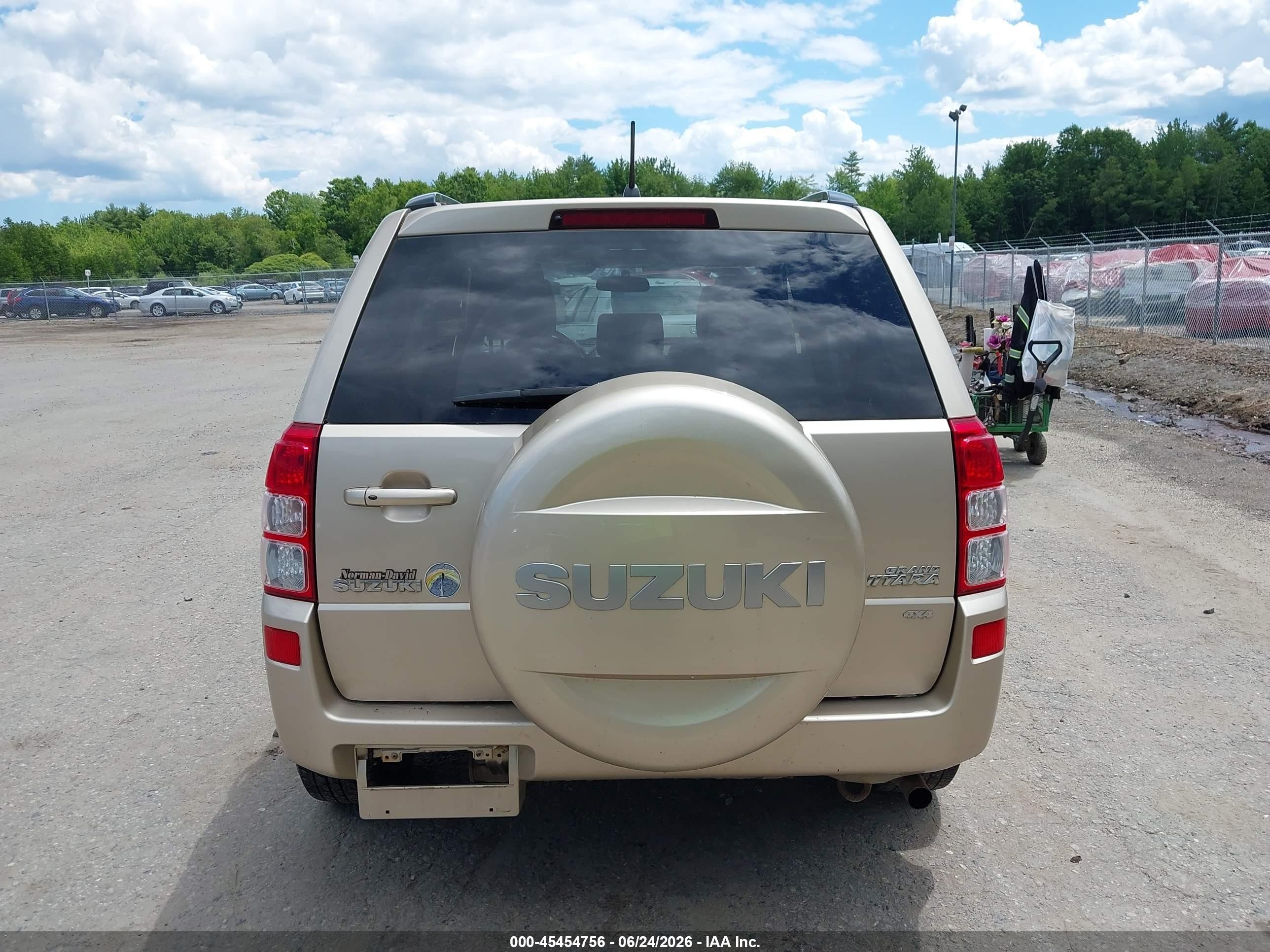 2012 Suzuki Grand Vitara Limited Gold vin: JS3TD0D76C4100045