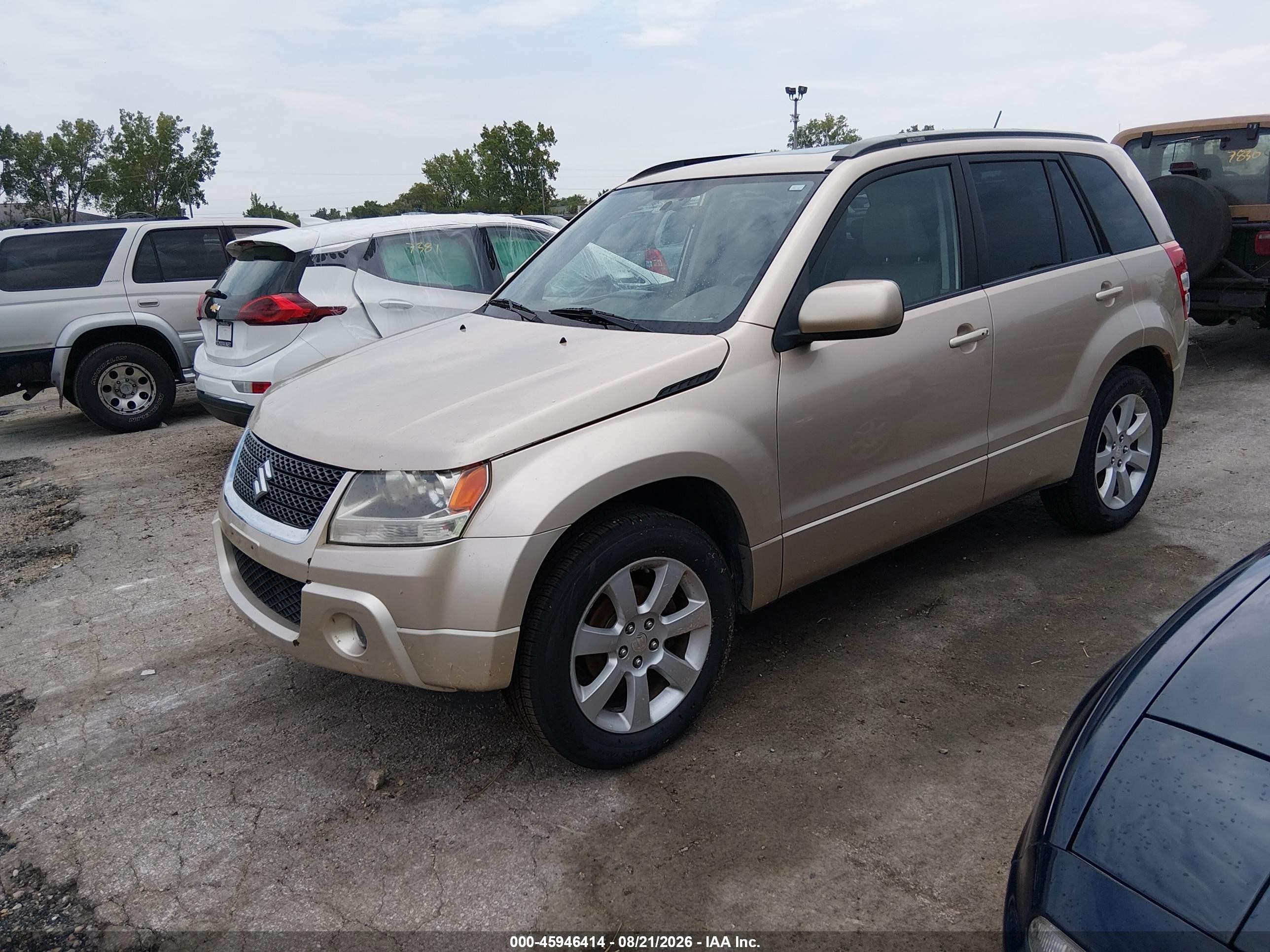 2012 Suzuki Grand Vitara Limited Gold vin: JS3TD0D77C4100426