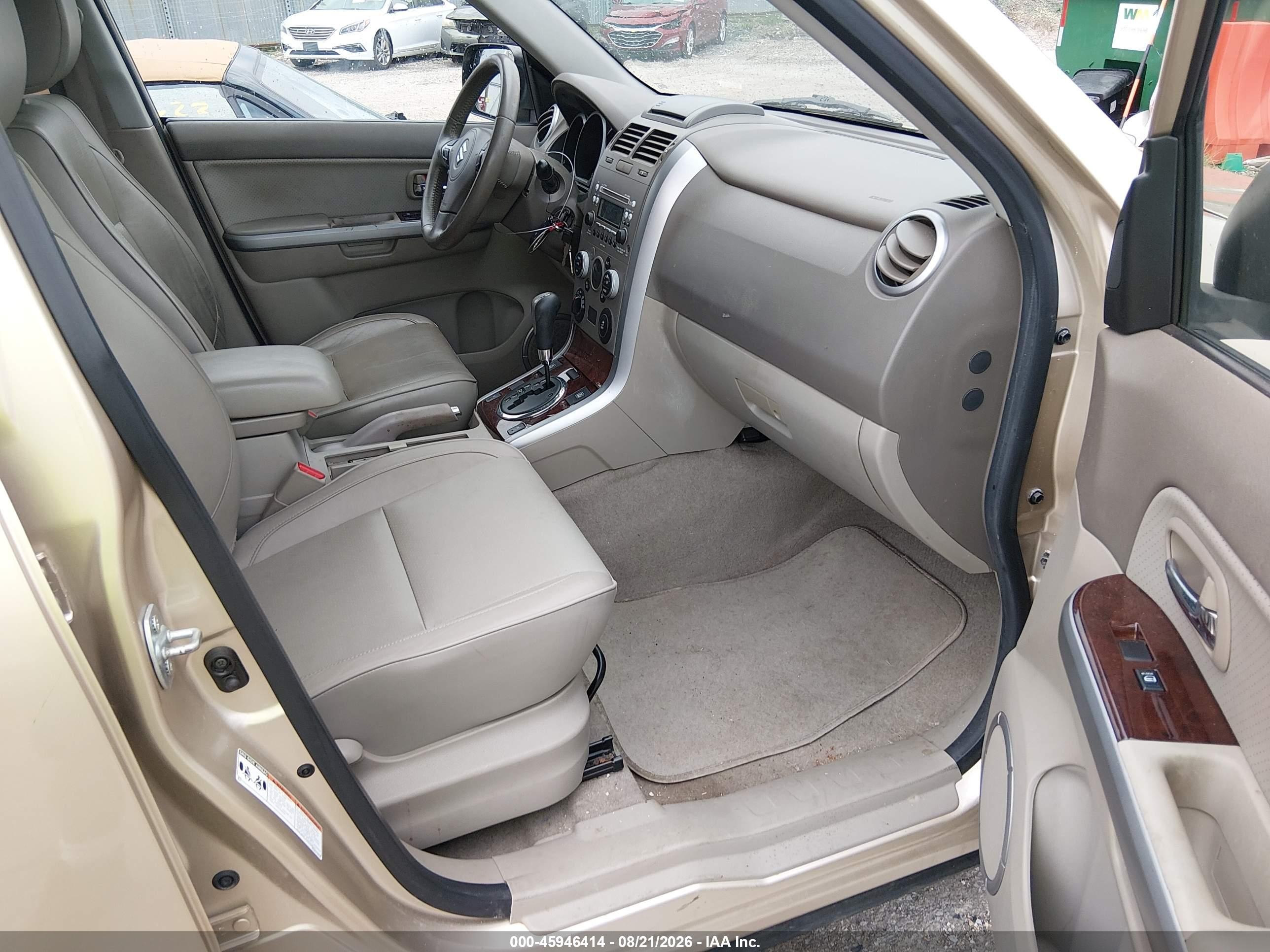 2012 Suzuki Grand Vitara Limited Gold vin: JS3TD0D77C4100426
