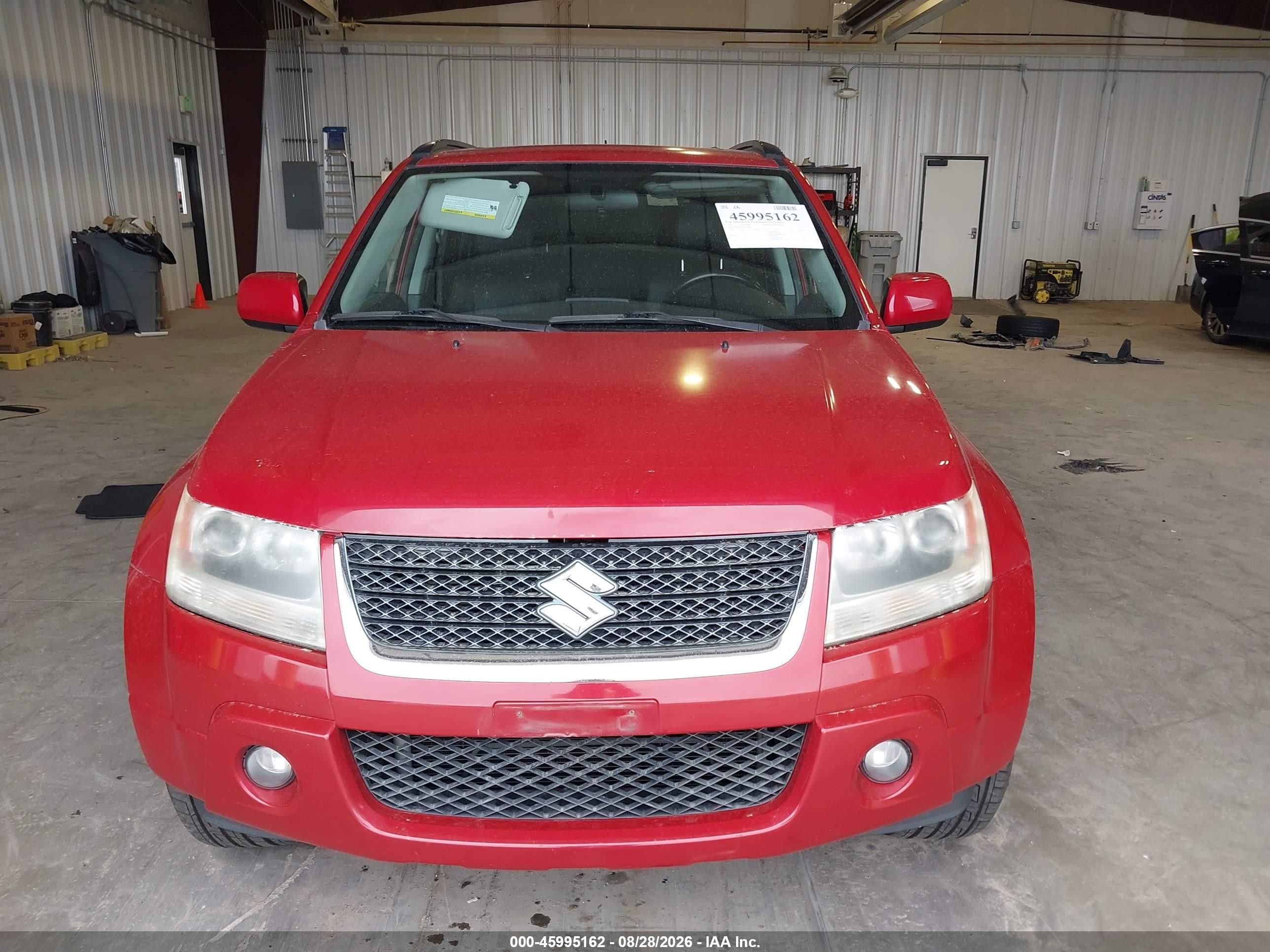 2012 Suzuki Grand Vitara Limited Red vin: JS3TD0D79C4100654