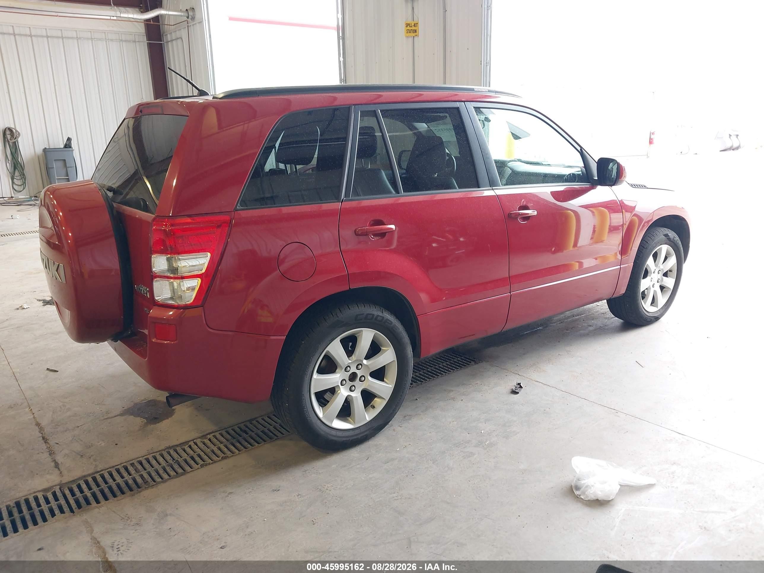 2012 Suzuki Grand Vitara Limited Red vin: JS3TD0D79C4100654