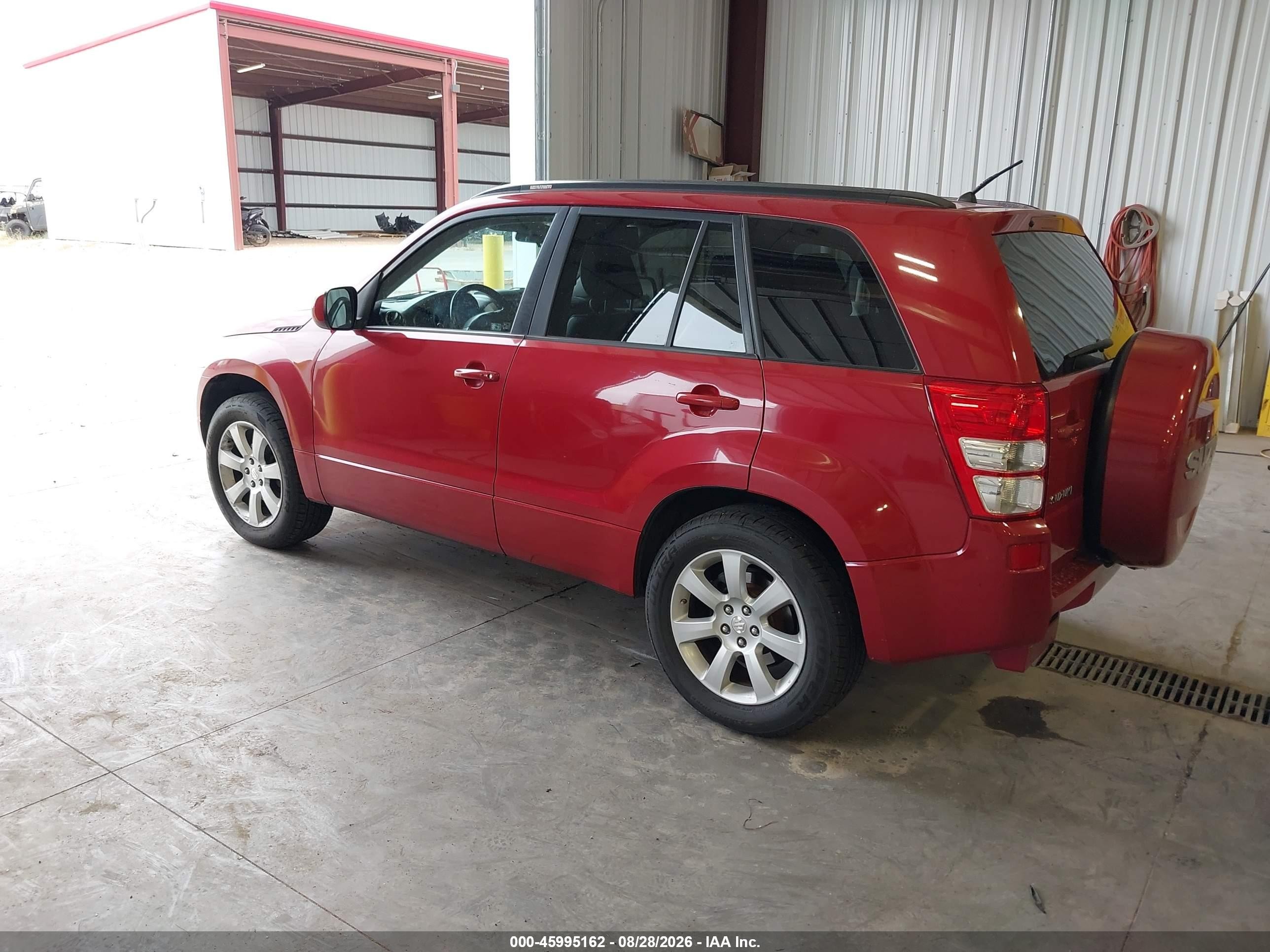 2012 Suzuki Grand Vitara Limited Red vin: JS3TD0D79C4100654