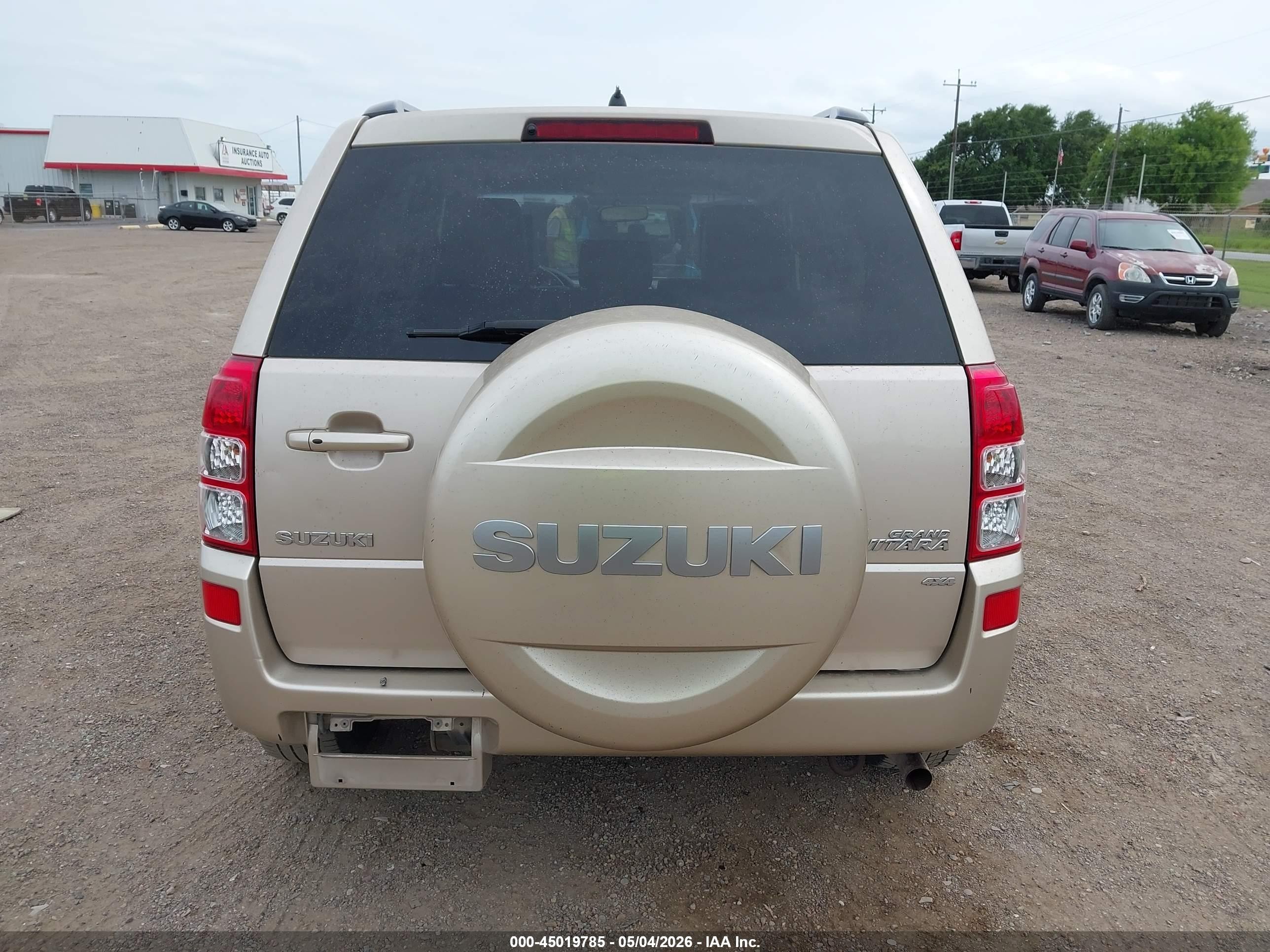 2012 Suzuki Grand Vitara Limited Gold vin: JS3TD0D7XC4100159