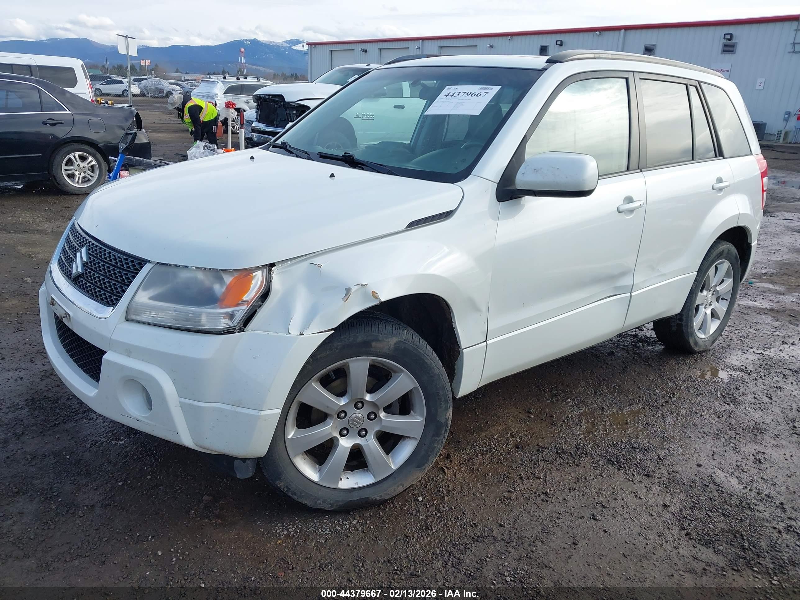 2012 Suzuki Grand Vitara Limited Белый vin: JS3TD0D7XC4100811