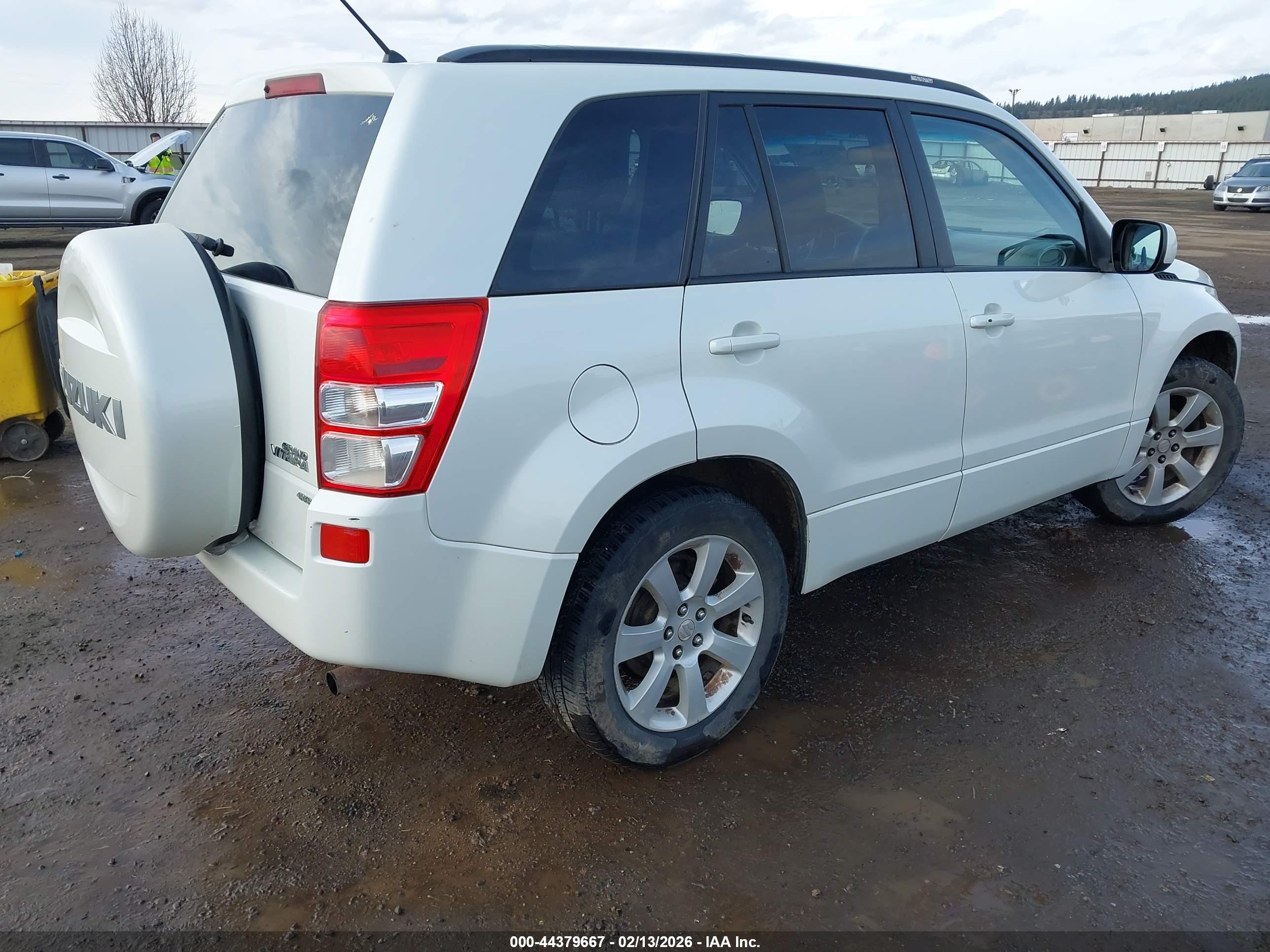 2012 Suzuki Grand Vitara Limited Белый vin: JS3TD0D7XC4100811