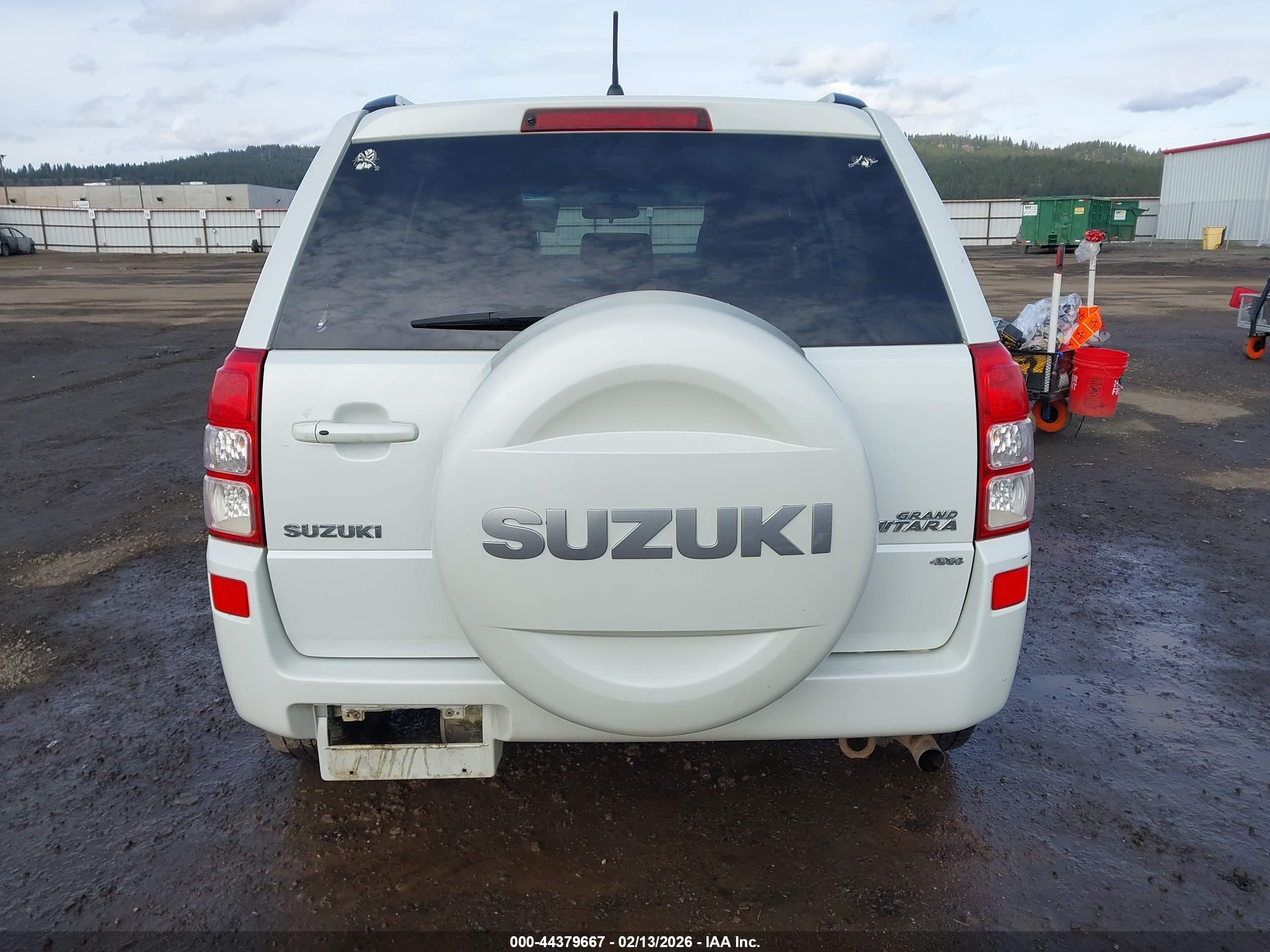 2012 Suzuki Grand Vitara Limited Белый vin: JS3TD0D7XC4100811