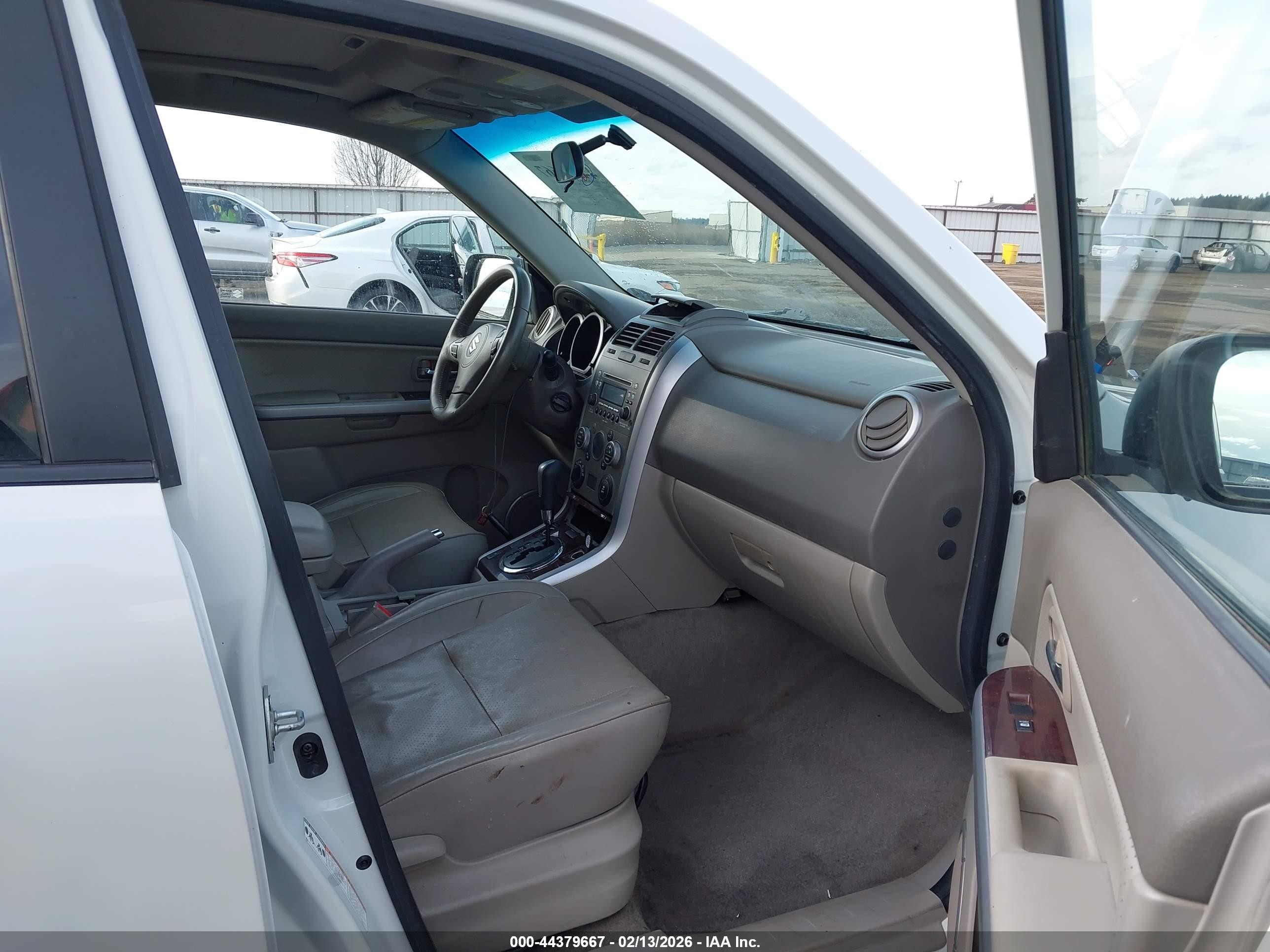 2012 Suzuki Grand Vitara Limited Белый vin: JS3TD0D7XC4100811
