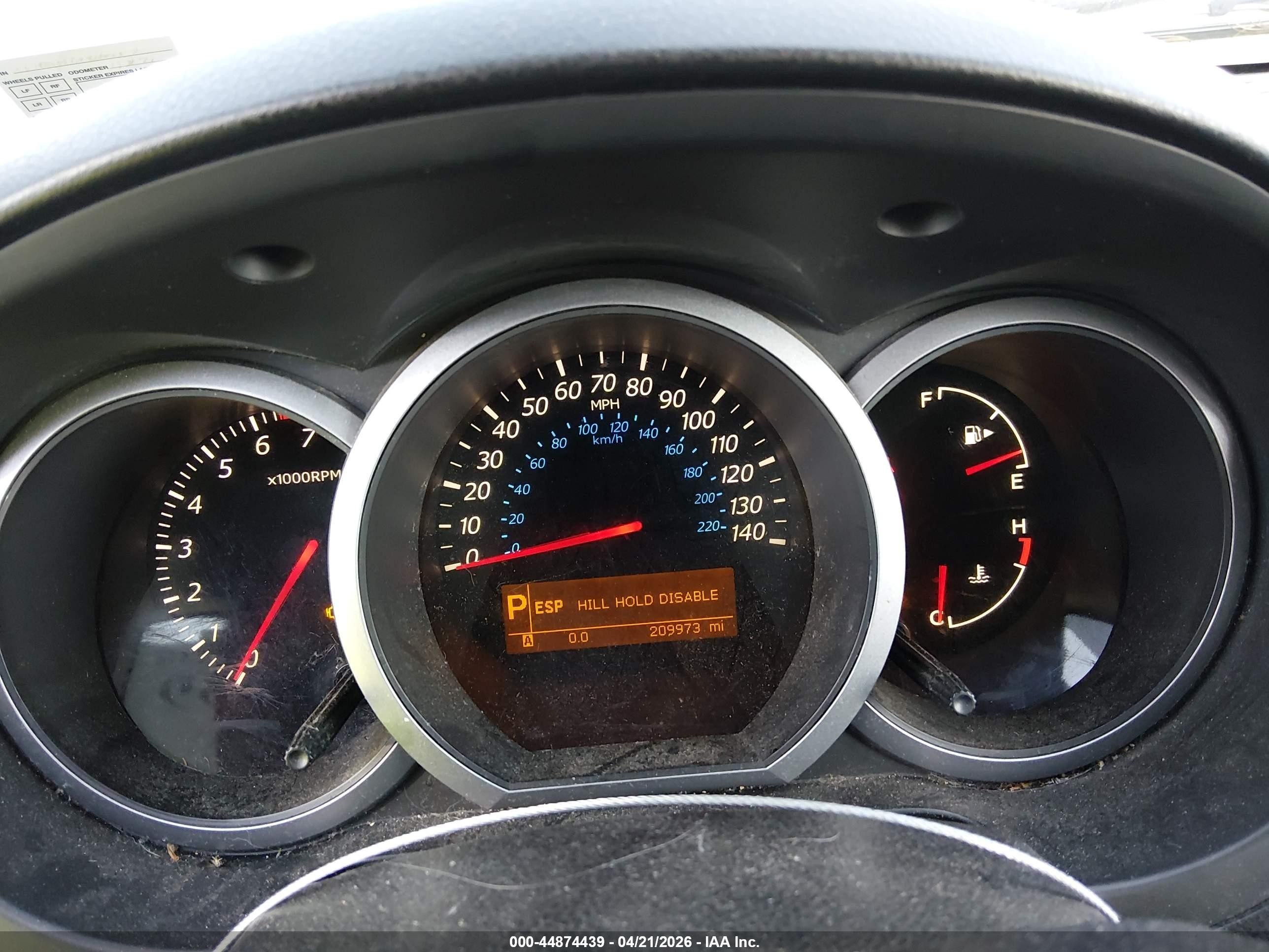2010 Suzuki Grand Vitara Limited V6 Серебряный vin: JS3TD1D93A4100153