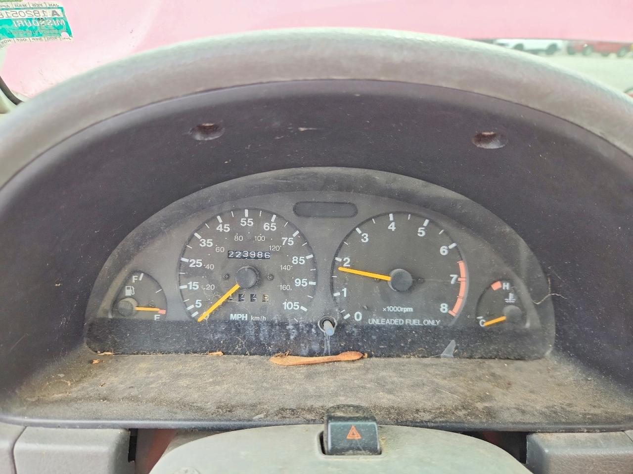 1998 Suzuki Sidekick Sport Jx Розовый vin: JS3TD21V3W4109675