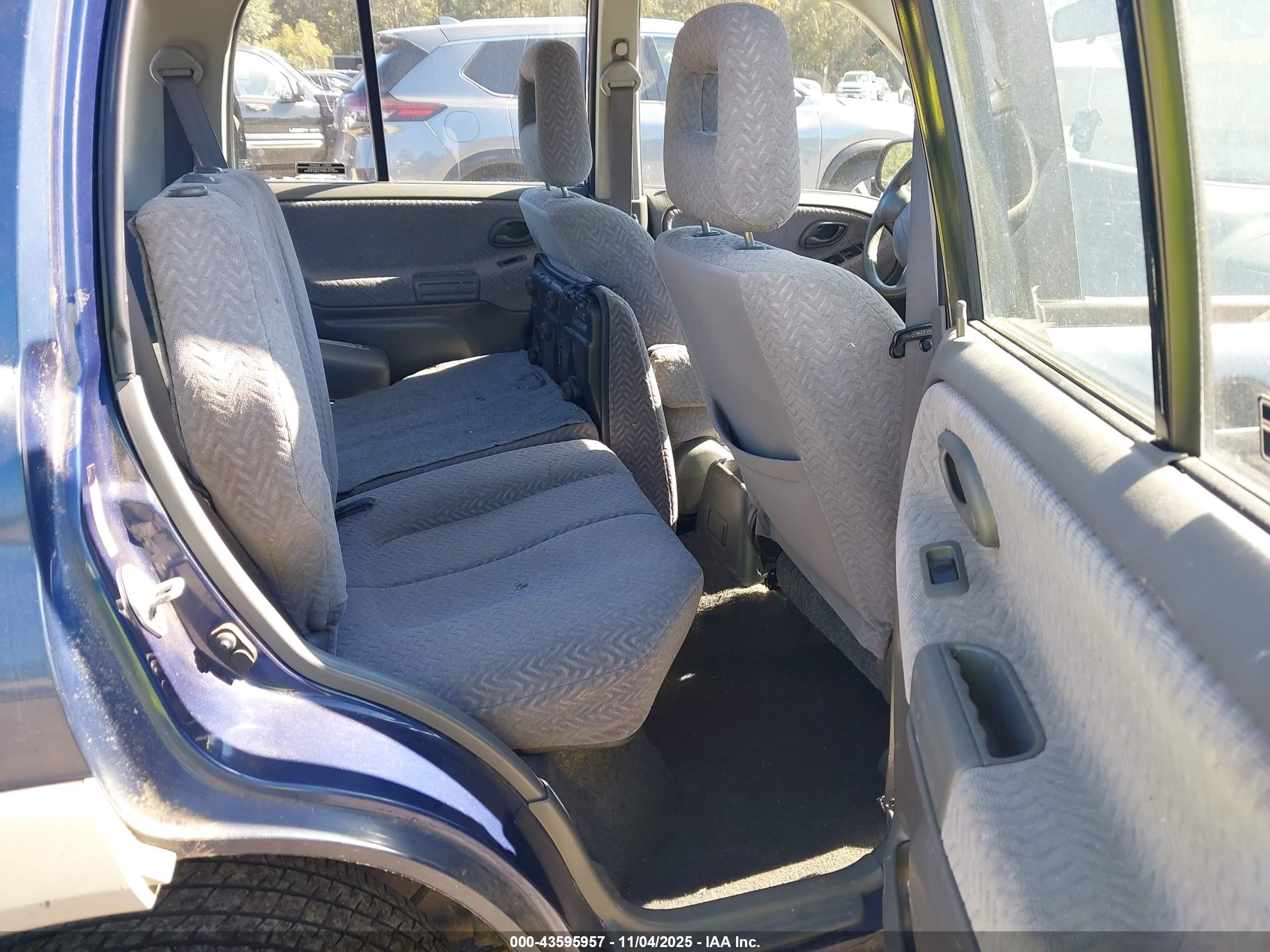 2001 Suzuki Grand Vitara Jlx/jlx+/limited Blue vin: JS3TD62V014154717