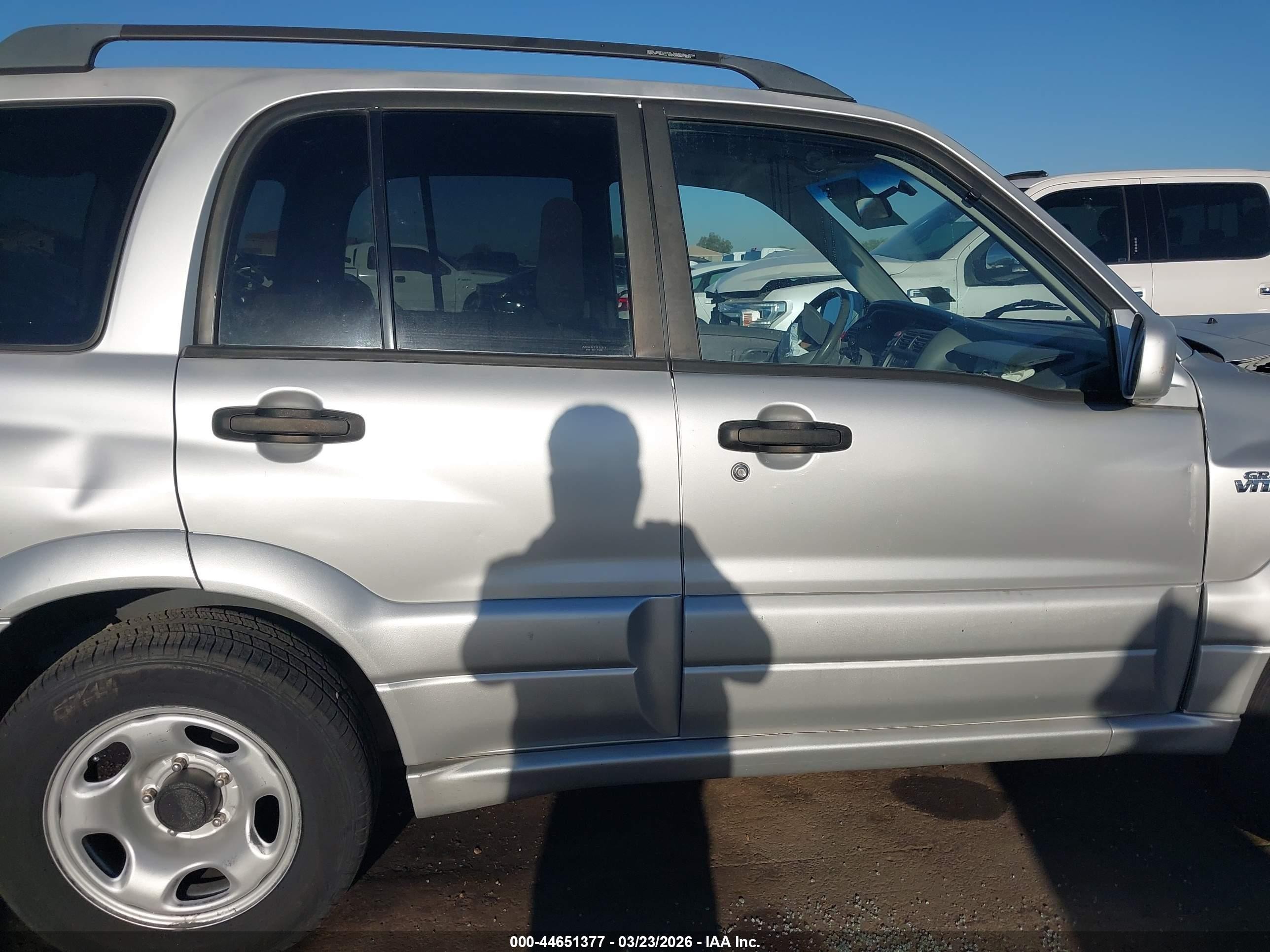 2002 Suzuki Grand Vitara Jlx/limited Silver vin: JS3TD62V024154069