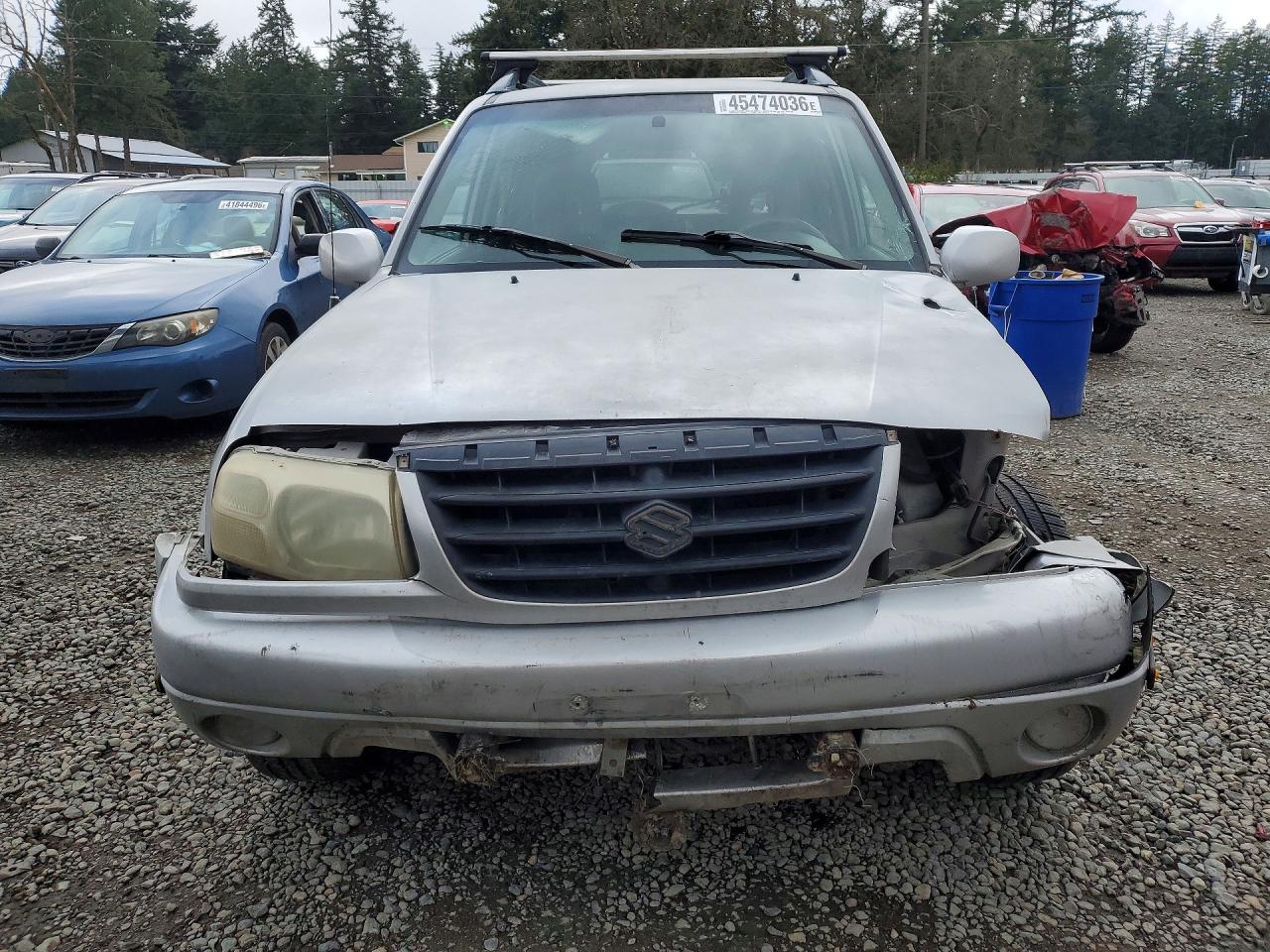 2003 Suzuki Grand Vitara Jlx Limited Silver vin: JS3TD62V034107366