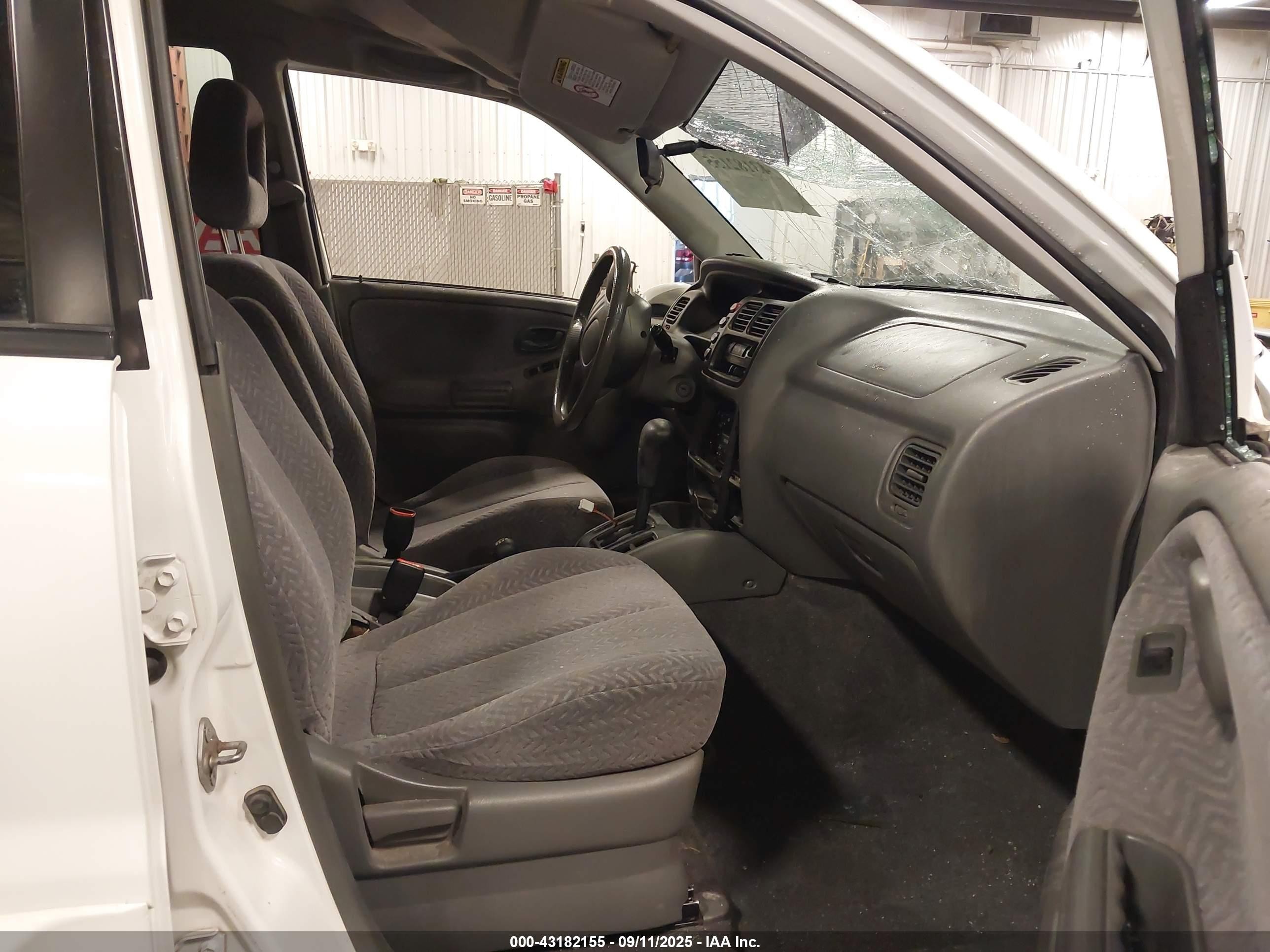 2002 Suzuki Grand Vitara Jlx/limited White vin: JS3TD62V124155120