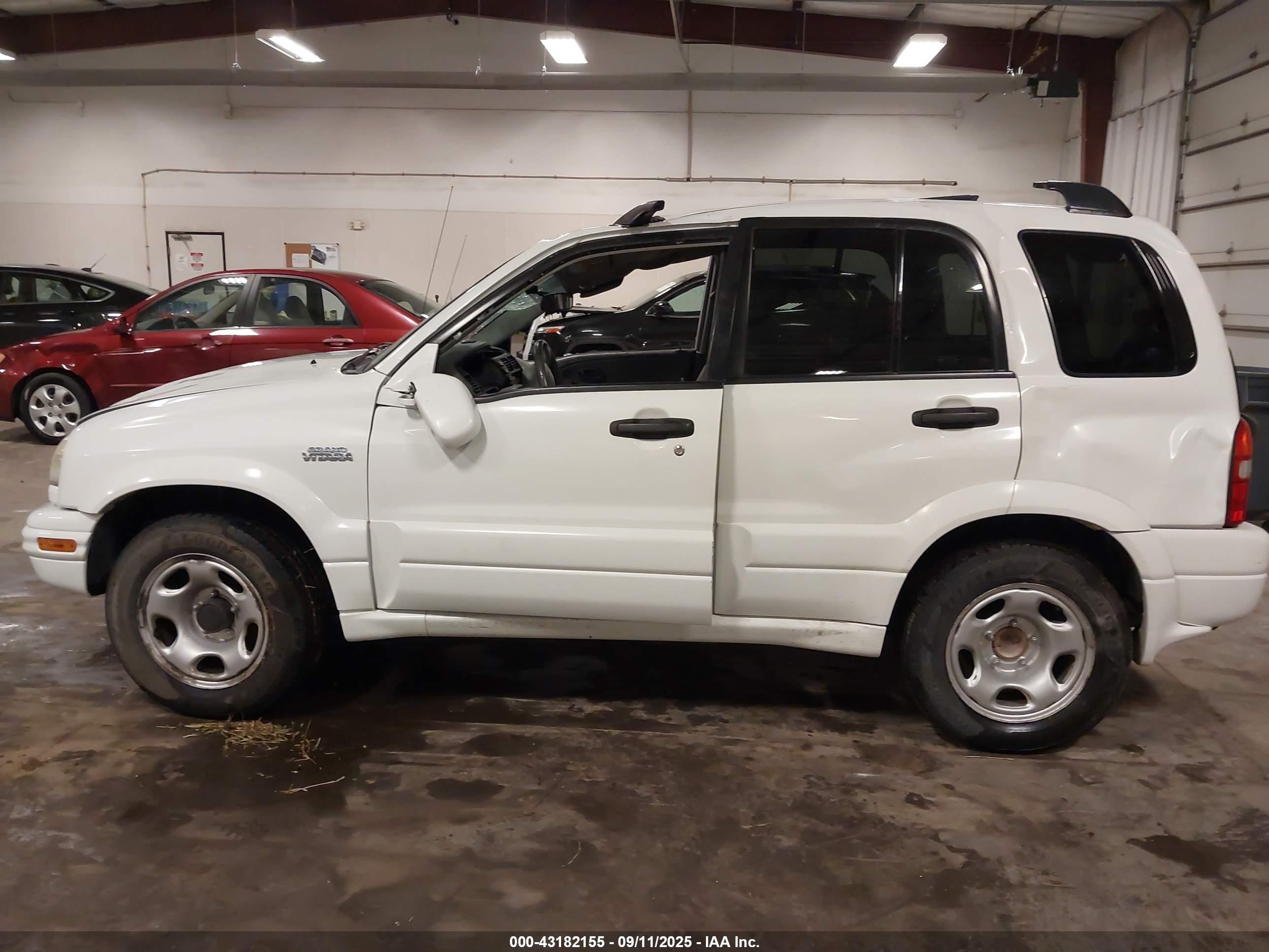 2002 Suzuki Grand Vitara Jlx/limited White vin: JS3TD62V124155120