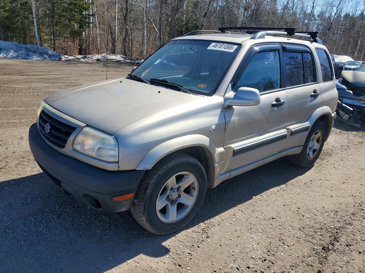 2003 Suzuki Grand Vitara Jlx Limited Beige vin: JS3TD62V134104556