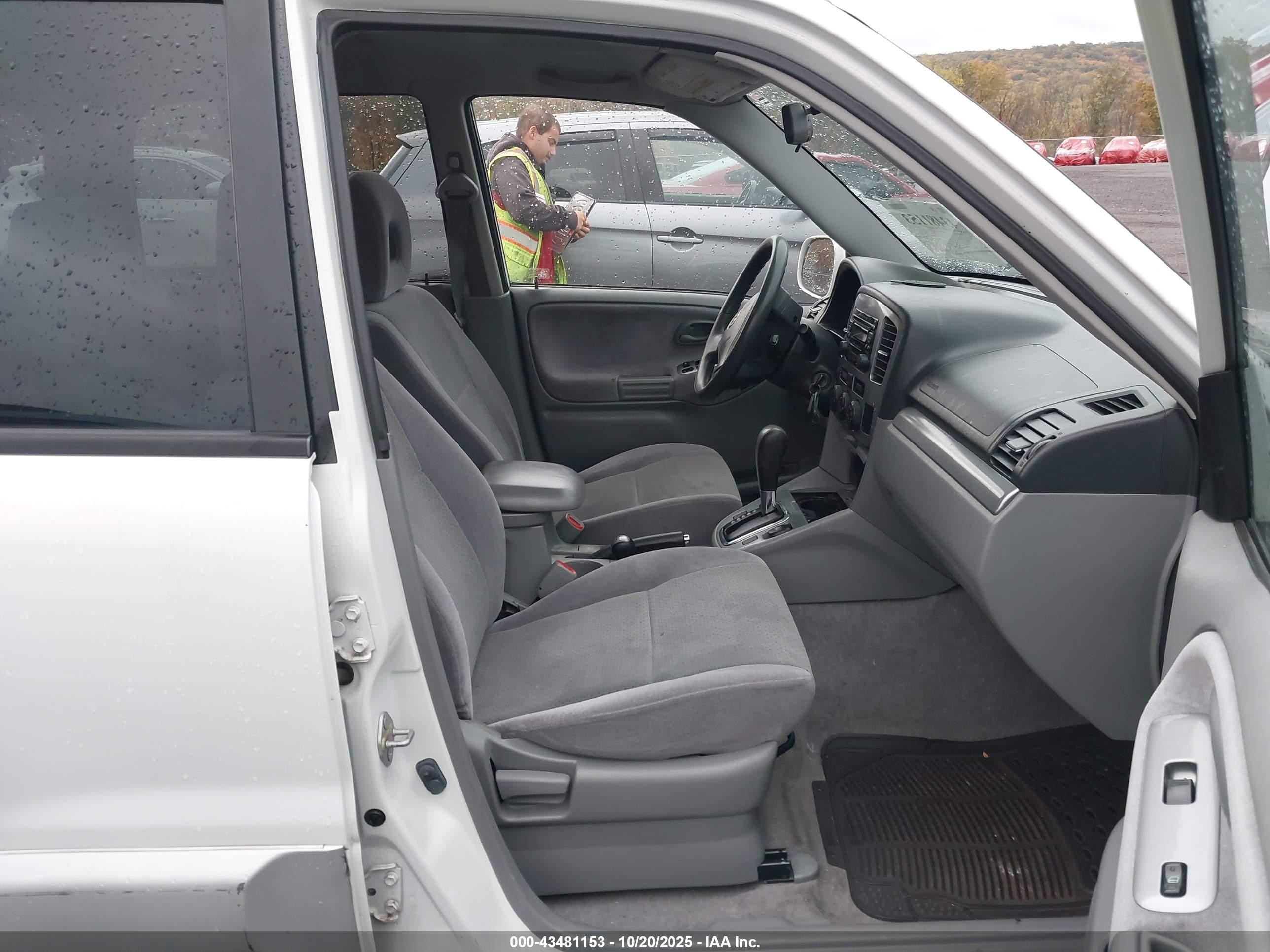 2004 Suzuki Grand Vitara Ex/lx White vin: JS3TD62V144105157
