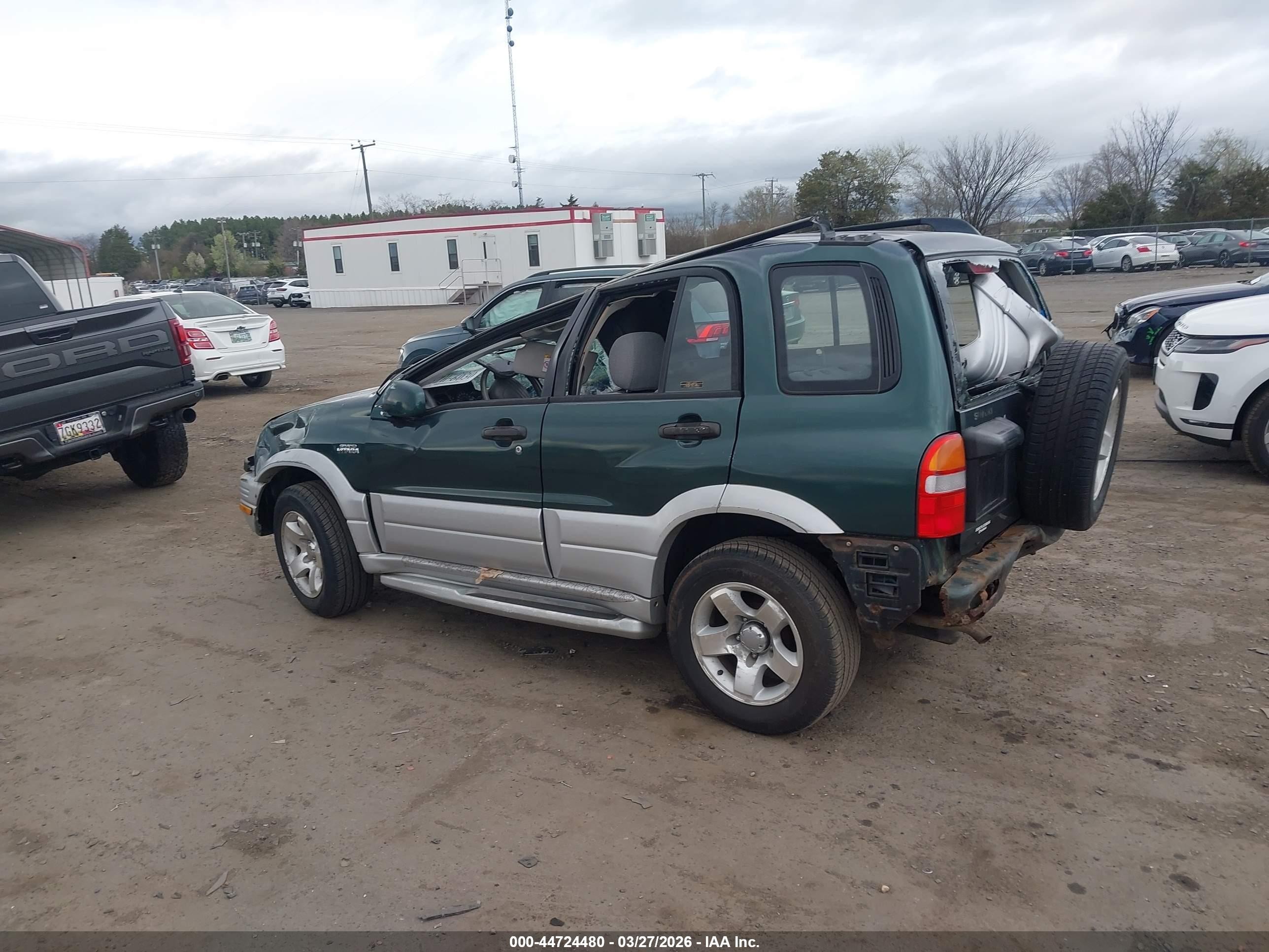 2000 Suzuki Grand Vitara Jlx/jlx+/limited Green vin: JS3TD62V1Y4116181