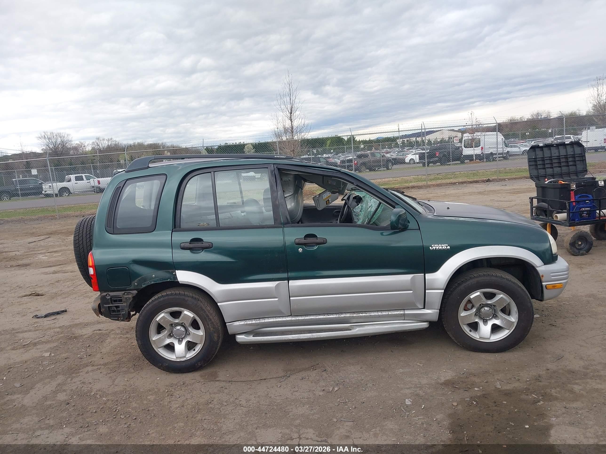2000 Suzuki Grand Vitara Jlx/jlx+/limited Green vin: JS3TD62V1Y4116181