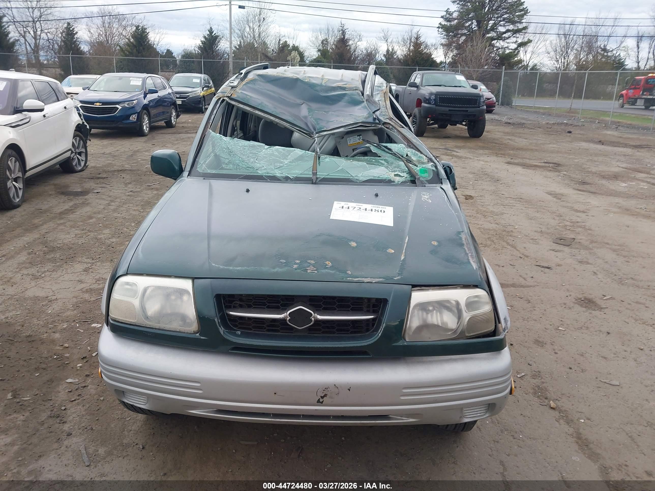 2000 Suzuki Grand Vitara Jlx/jlx+/limited Green vin: JS3TD62V1Y4116181