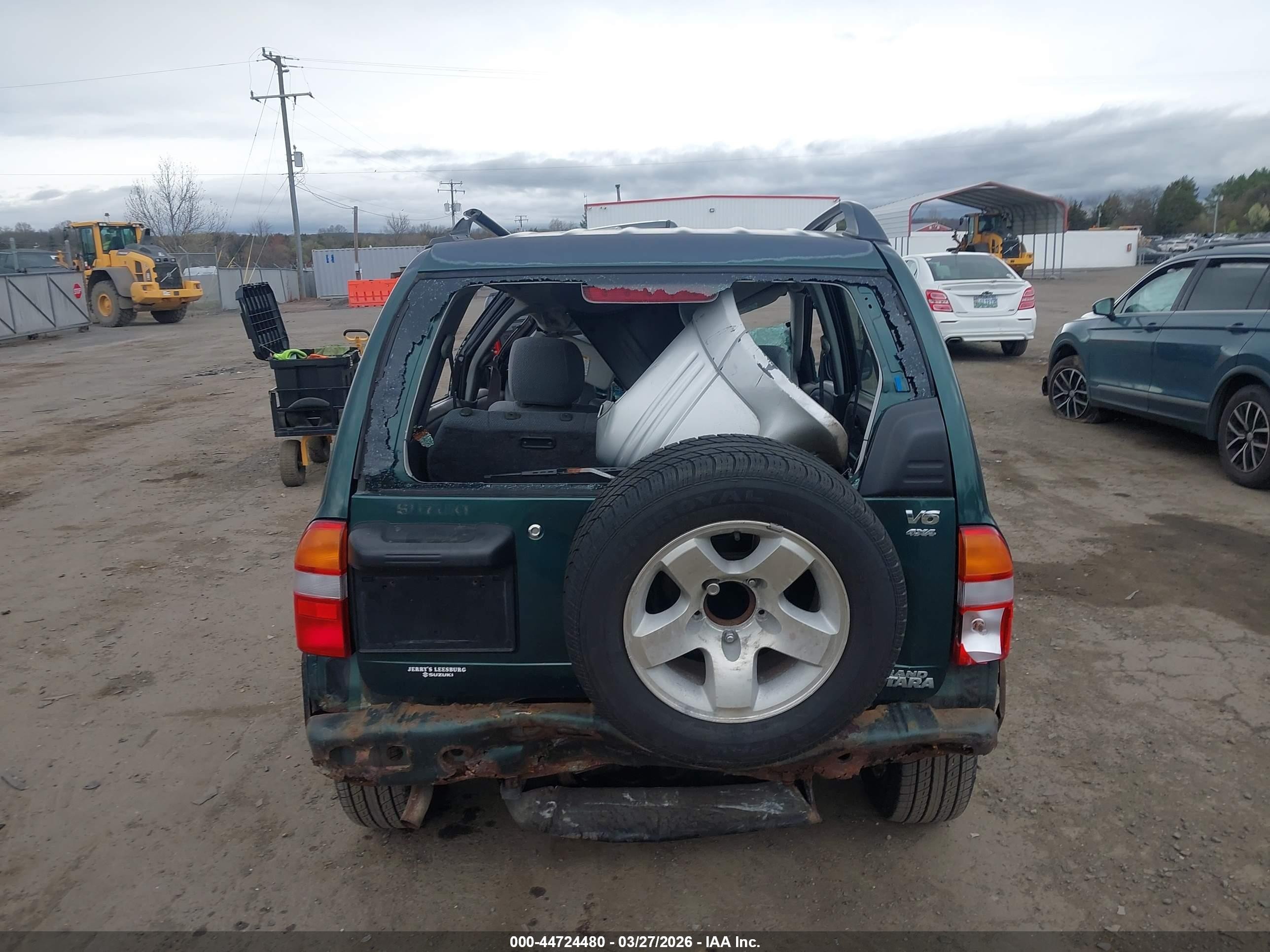2000 Suzuki Grand Vitara Jlx/jlx+/limited Green vin: JS3TD62V1Y4116181