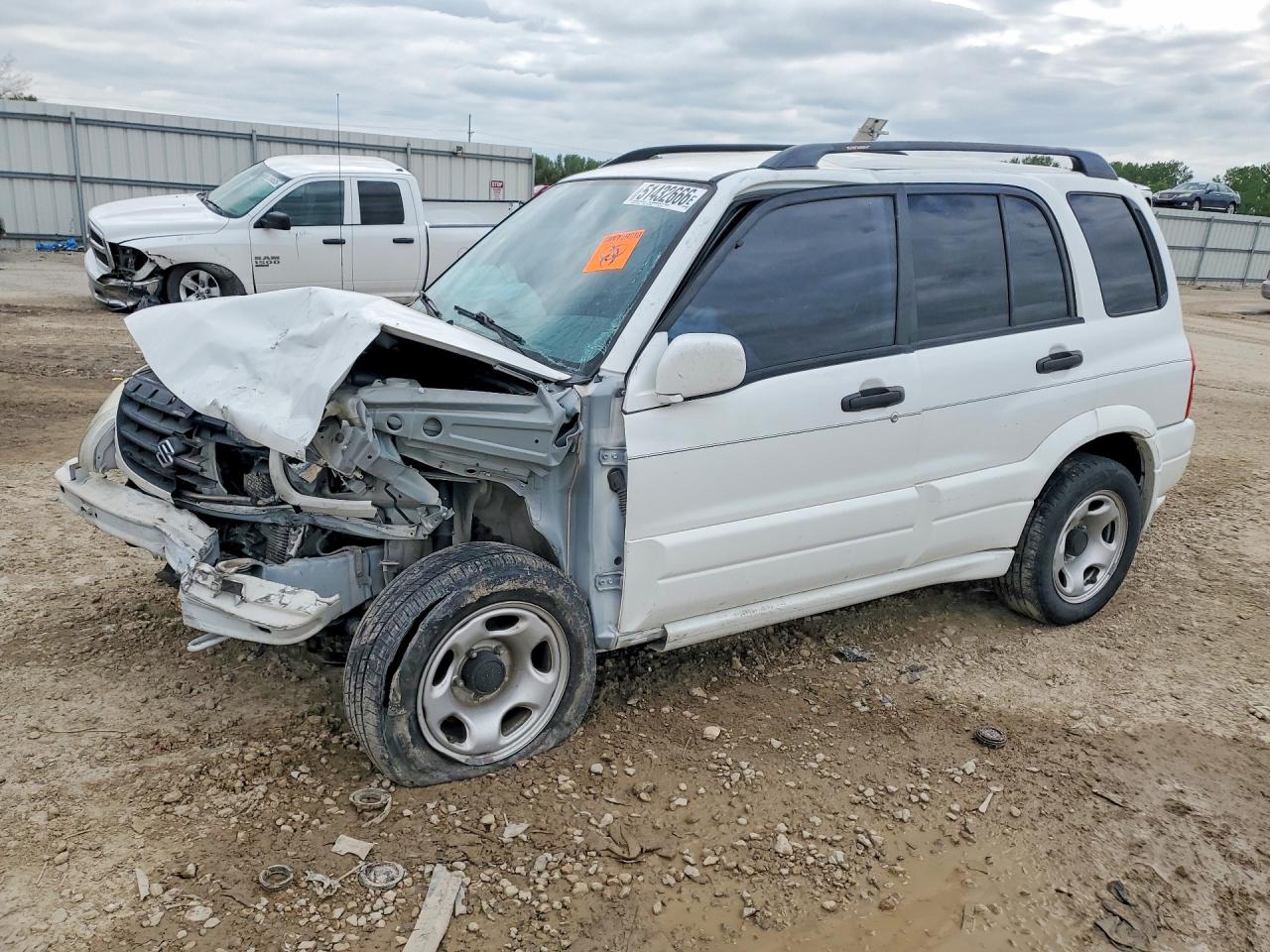 2002 Suzuki Grand Vitara Jlx Limited White vin: JS3TD62V224151979