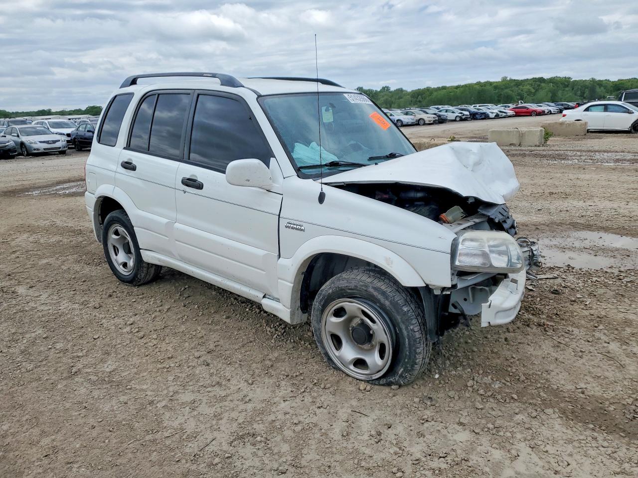 2002 Suzuki Grand Vitara Jlx Limited White vin: JS3TD62V224151979