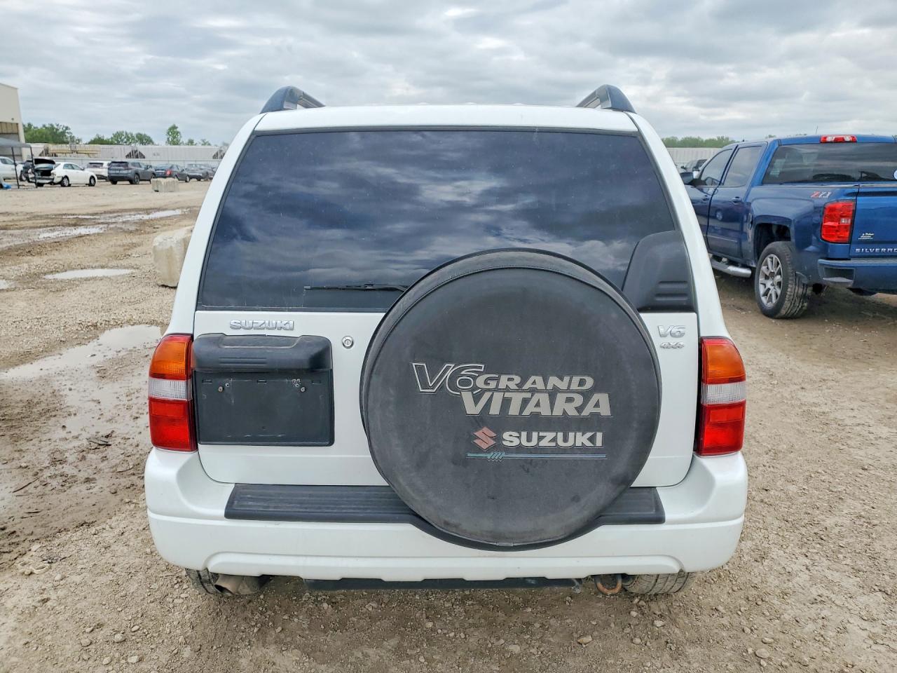 2002 Suzuki Grand Vitara Jlx Limited White vin: JS3TD62V224151979