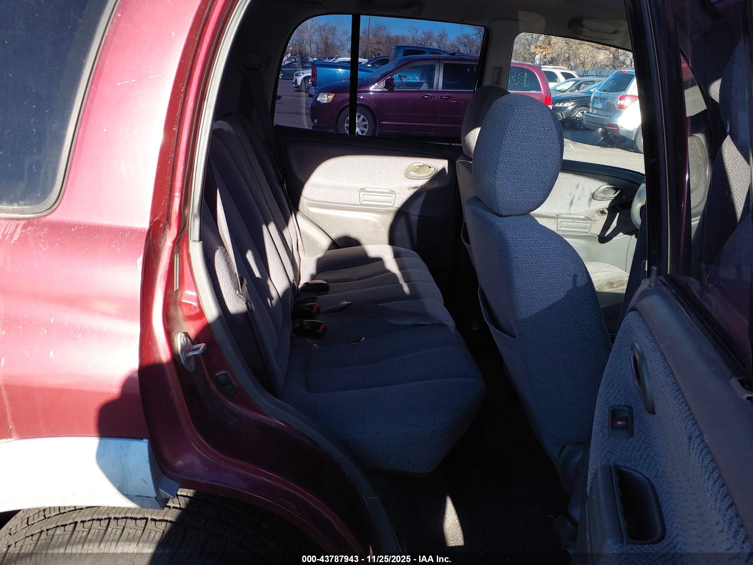 2000 Suzuki Grand Vitara Jlx/jlx+/limited Red vin: JS3TD62V2Y4116559